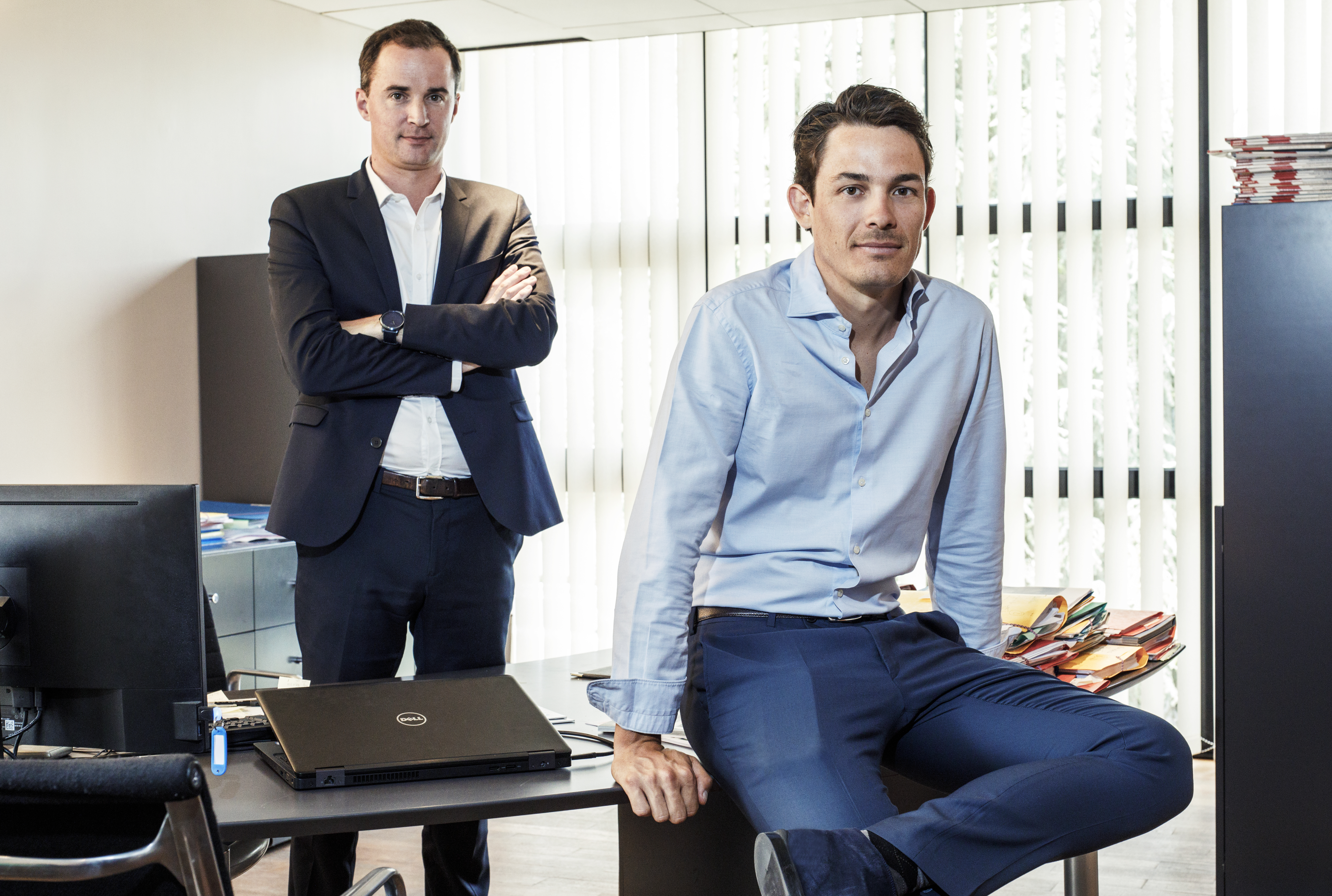 Beauvais : Launet Construction au sommet de la Tour Triangle