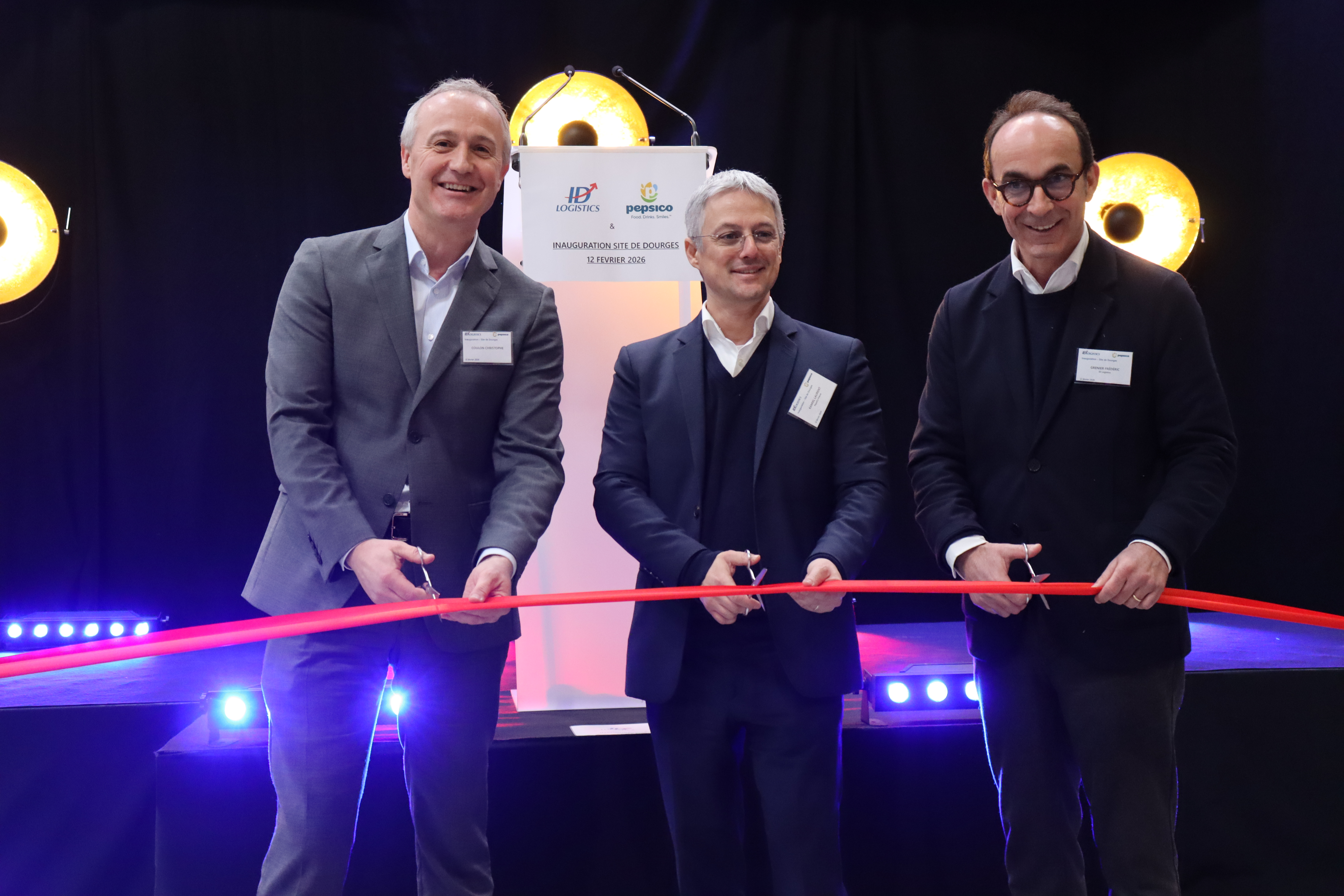 PepsiCo et ID Logistics inaugurent un site XXL à Dourges