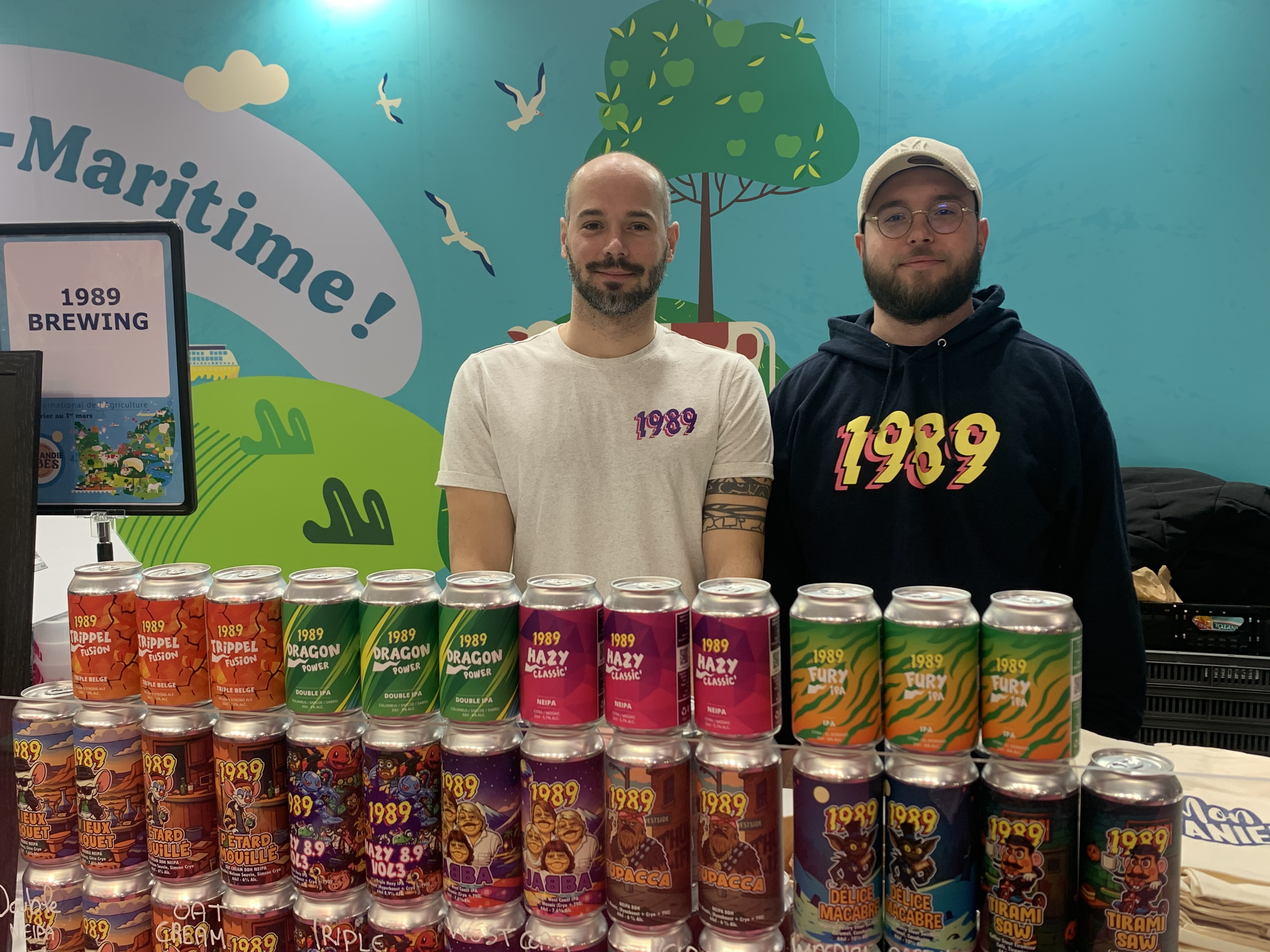 Brasserie 1989 à Saint-Étienne-du-Rouvray : des bières complètement pop