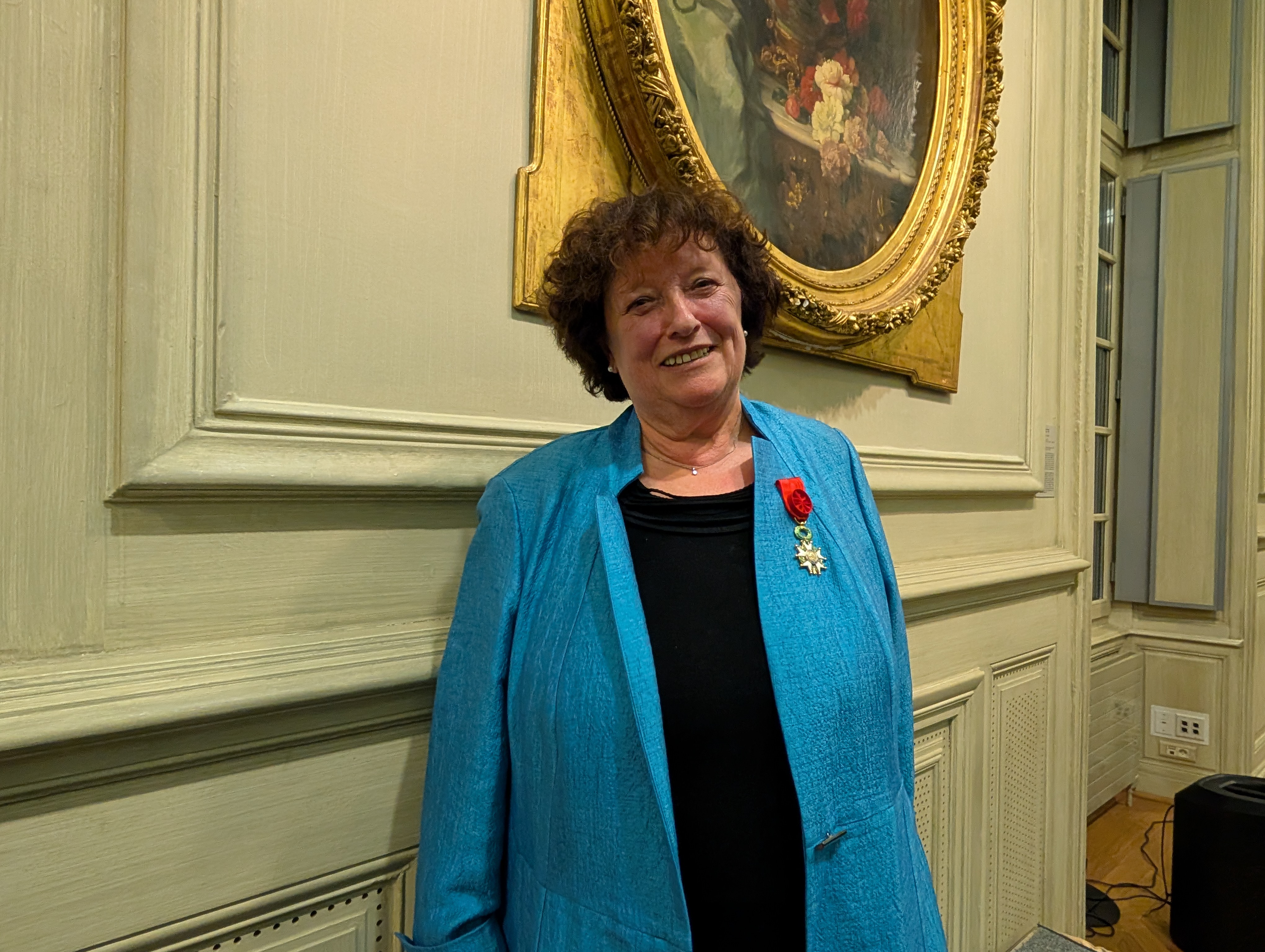 Amiens : Brigitte Fouré élevée au rang d’officier de la Légion d'honneur