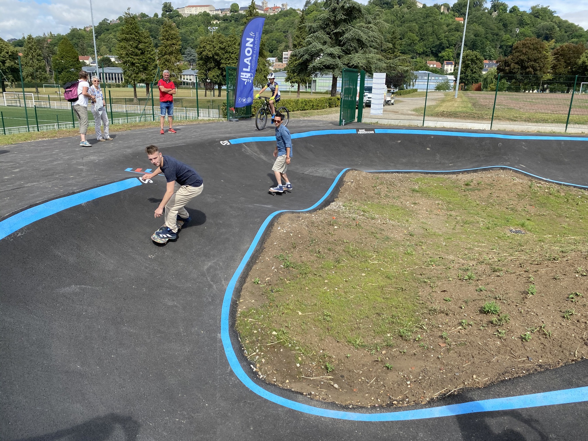 Château-Thierry : Les travaux de réalisation d'un pumptrack débutent