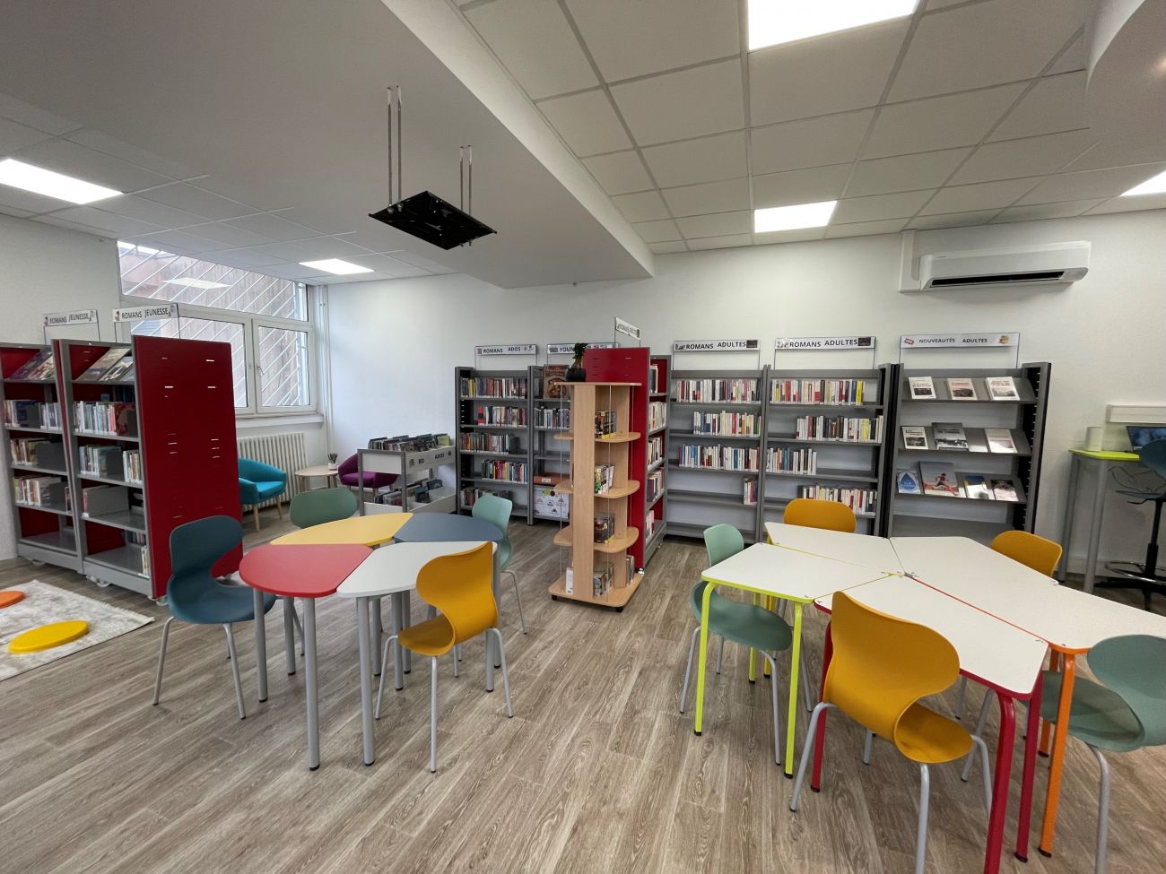 Inauguration de la bibliothèque Le Phare à Farébersviller