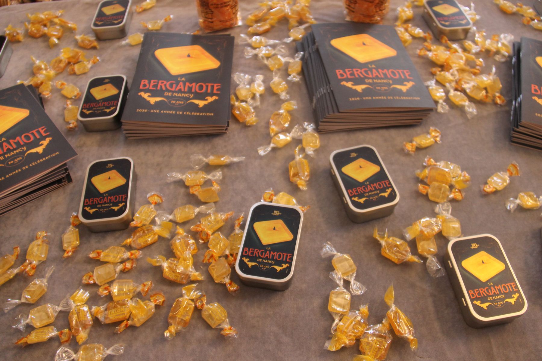 IGP Bergamote de Nancy : le programme des 30 ans en Meurthe-et-Moselle