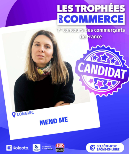 Longvic : Mend Me en lice aux Trophées du Commerce 2026