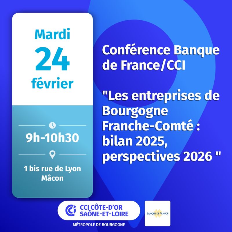 Bilan économique 2025 et perspectives 2026 pour la Bourgogne Franche-Comté