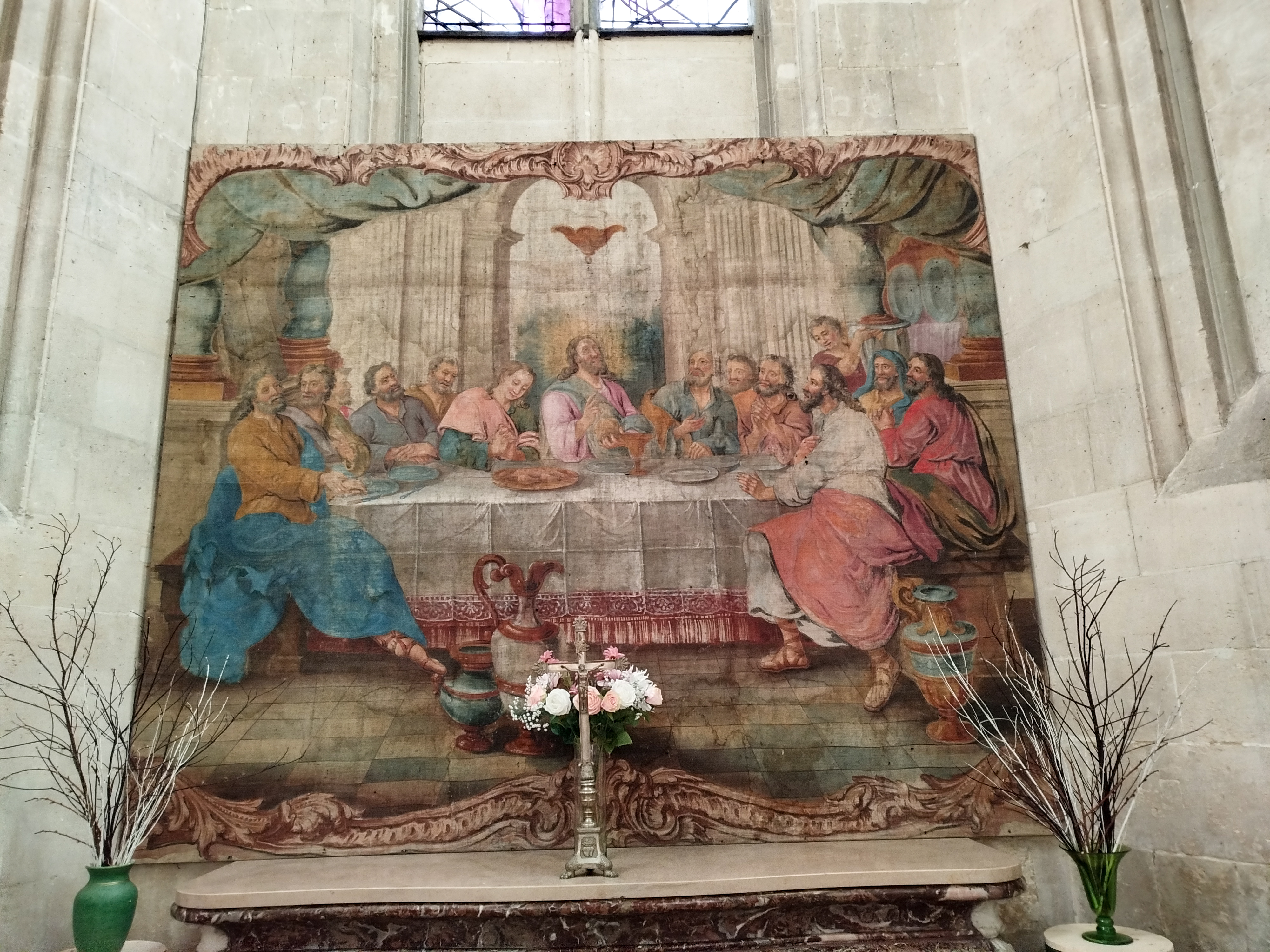 Crépy-en-Valois : la Cène de l'église Saint-Denis finaliste du concours "Plus Grand Musée de France"