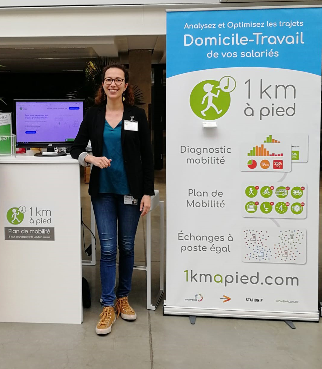 La start-up mâconnaise “1 km à pied” distinguée par Forbes