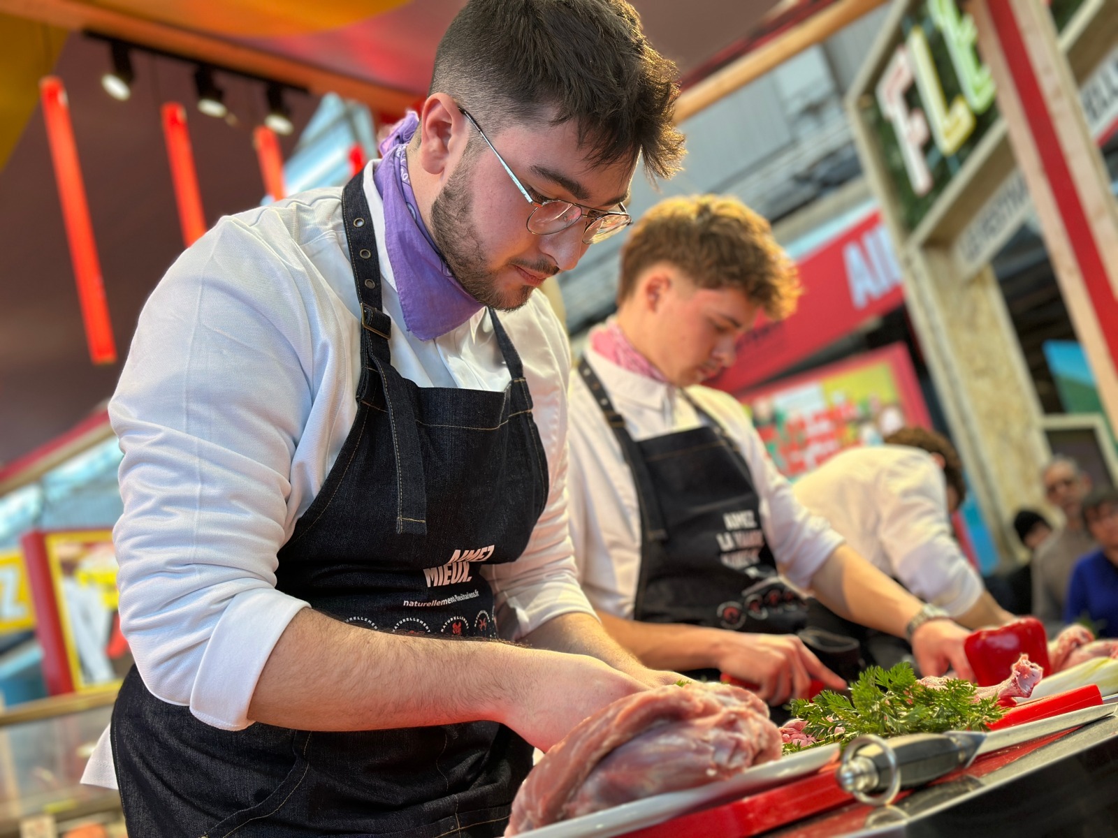 Salon de l'agriculture : deux apprentis amiénois au concours des Jeunes bouchers