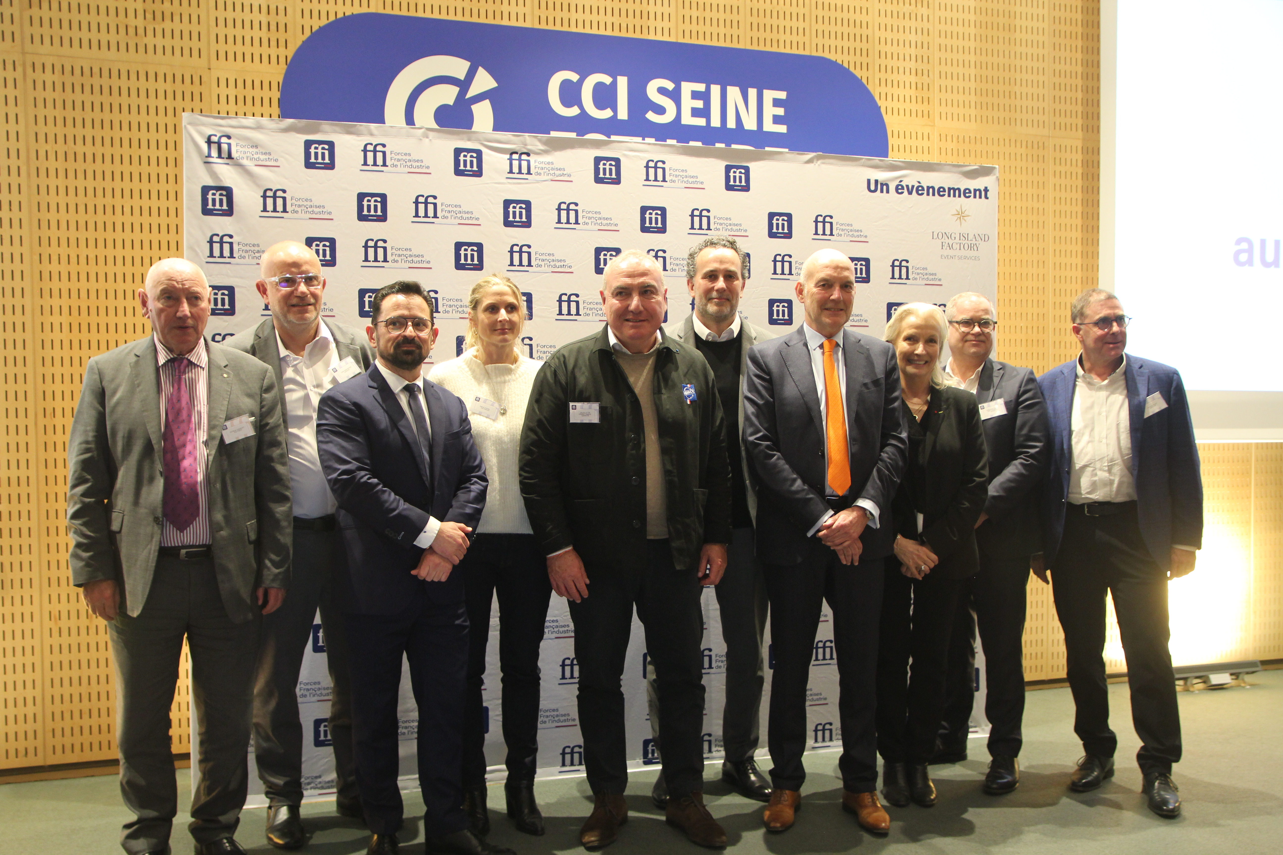 Les Forces françaises de l'Industrie débarquent au Havre