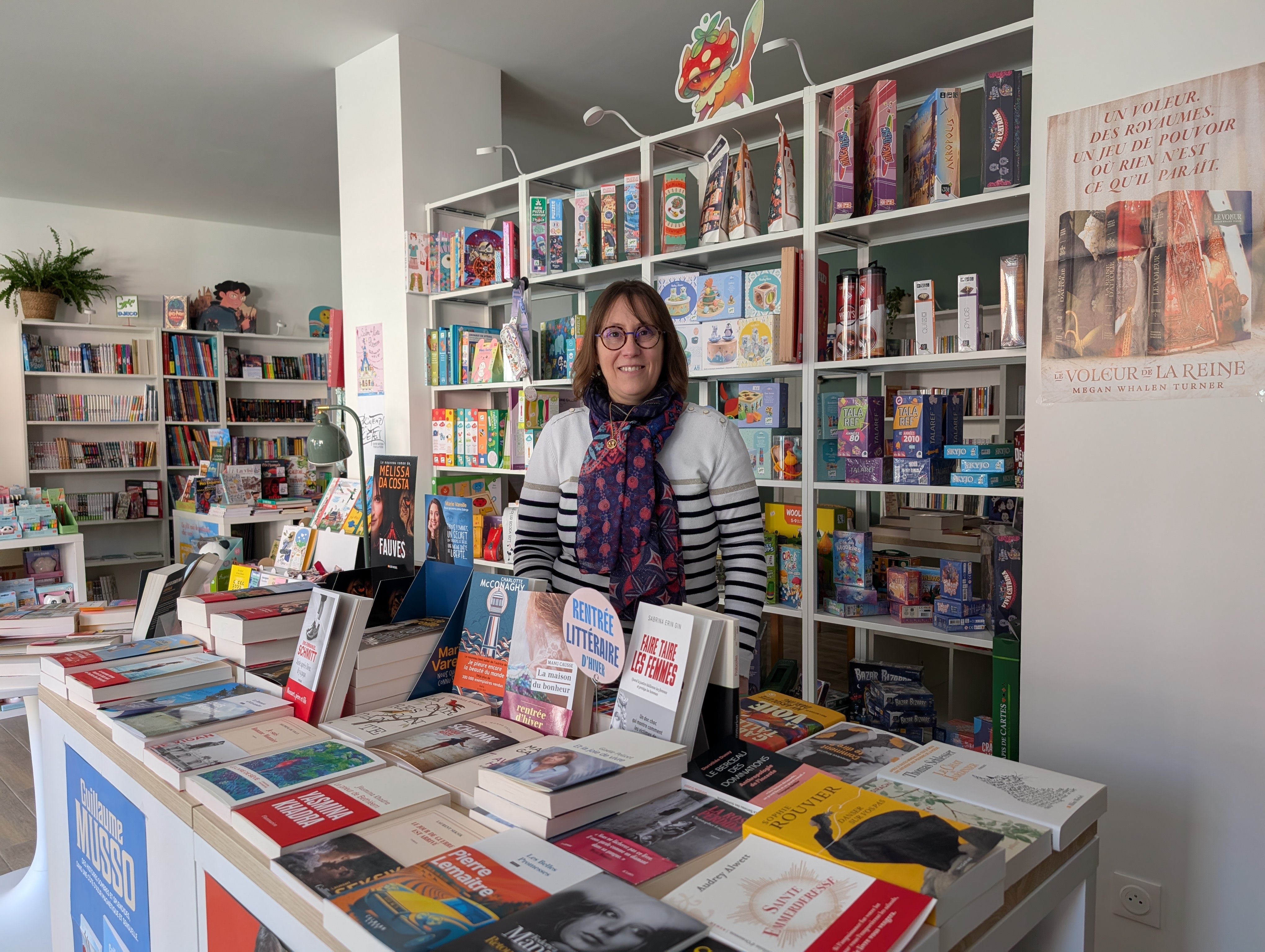 Chatbada fait le pari de la librairie indépendante en centre-ville de Péronne