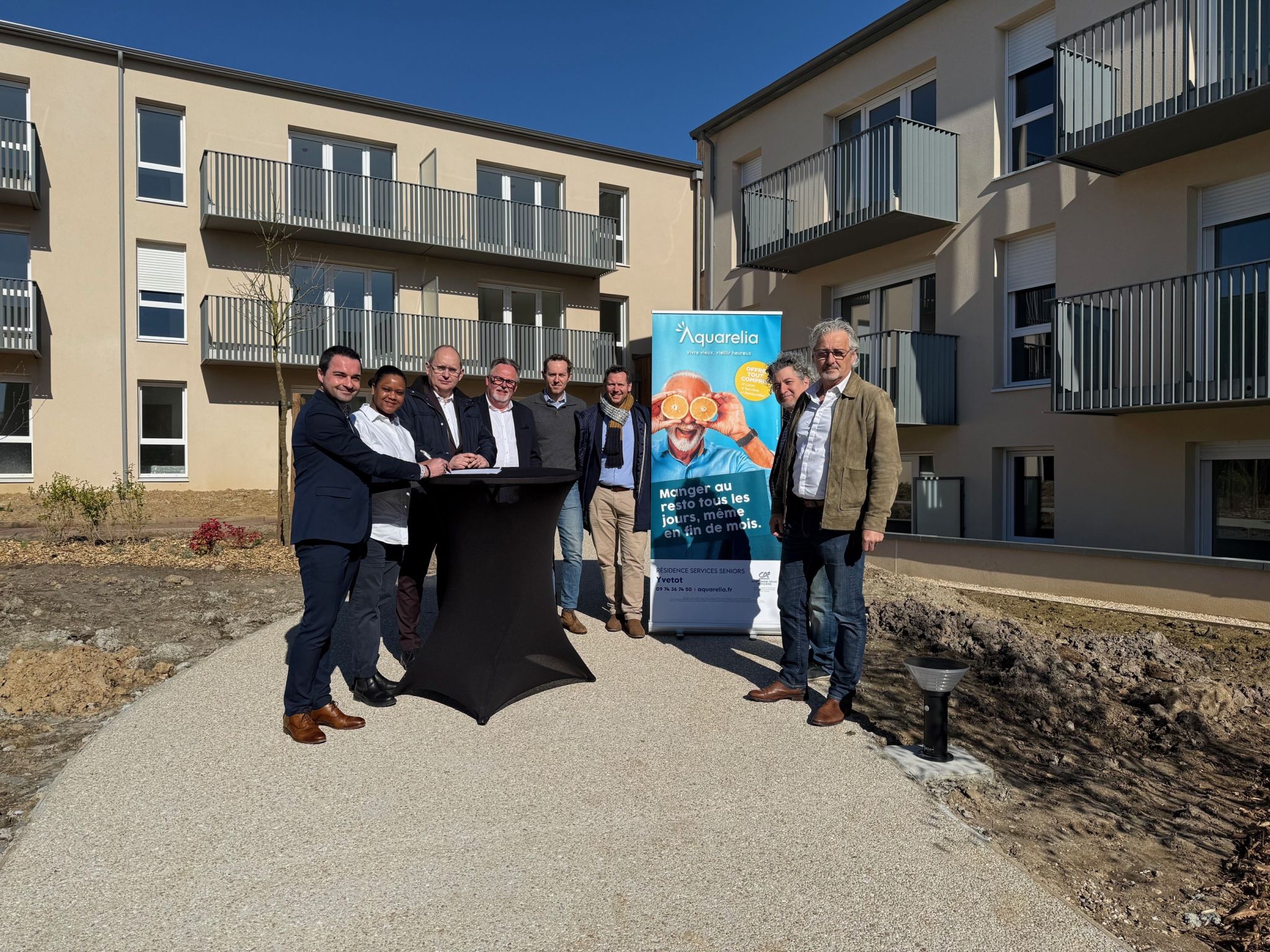 Yvetot : une nouvelle résidence seniors inaugurée