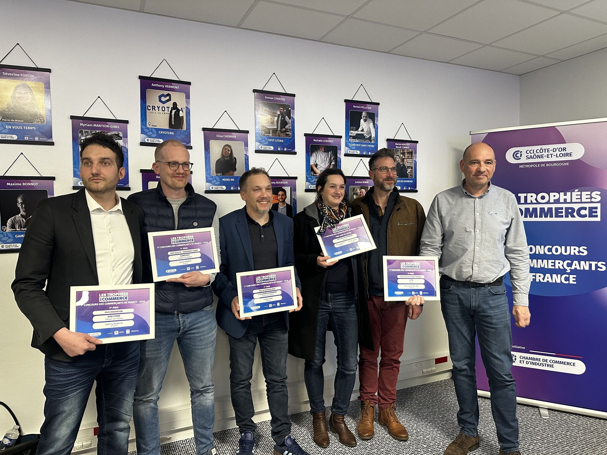 Chalon-sur-Saône : Les Trophées du Commerce révèlent les pépites de l’économie locale