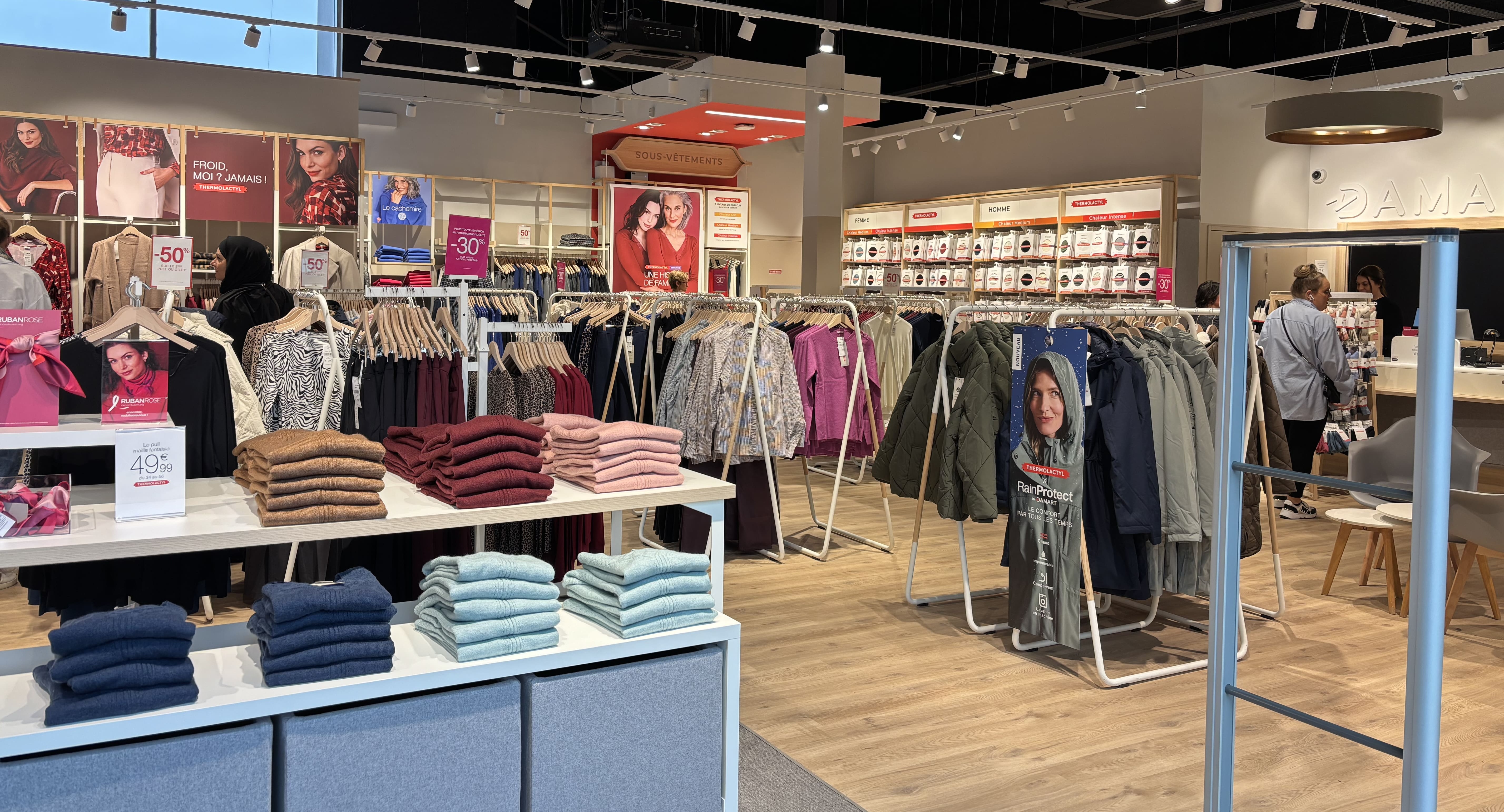 Dans des marchés sous pression, Damartex se stabilise