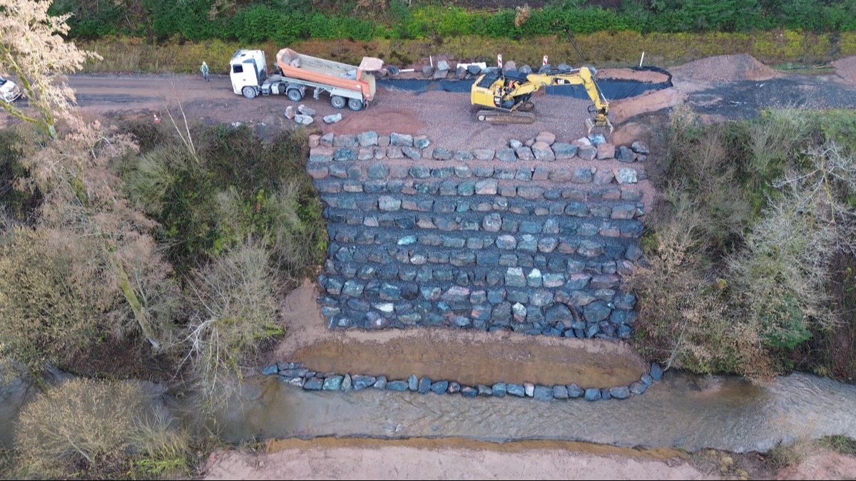 Réouverture de la RD158 entre Deneuvre et Lachapelle