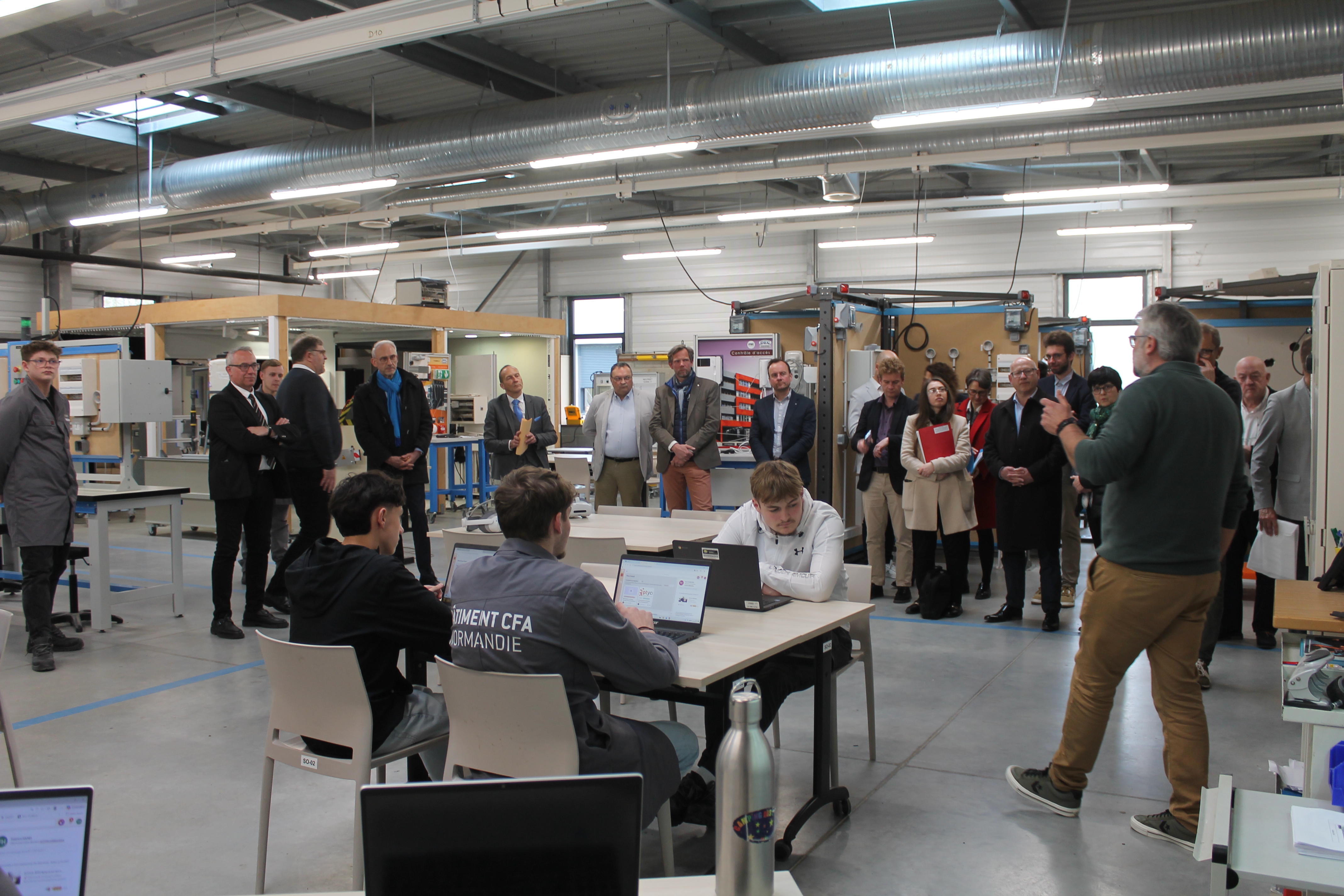 Bâtiment CFA Normandie modernise ses formations aux métiers du bâtiment