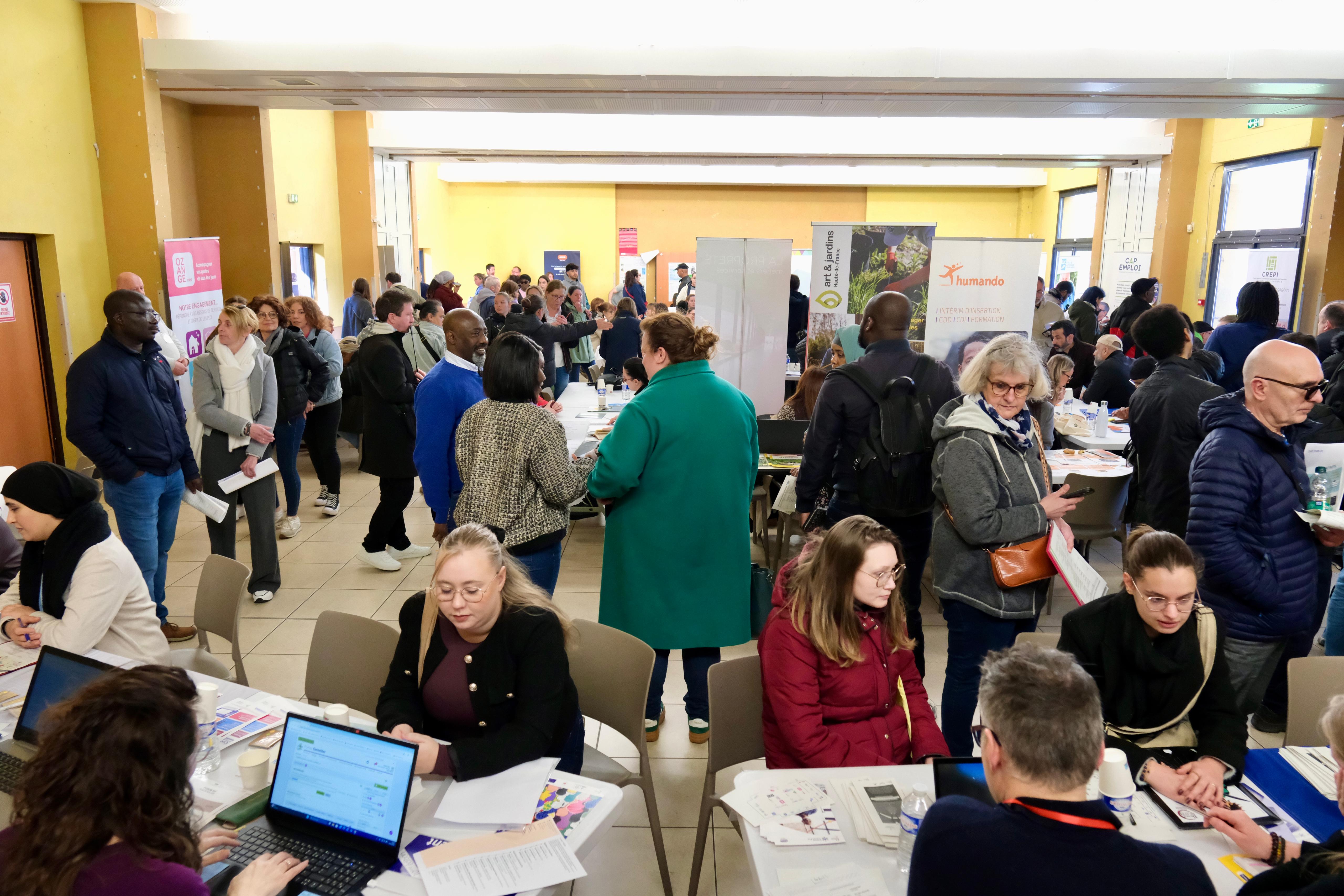 À Amiens, le forum de l’emploi de la SIP bat un nouveau record de fréquentation