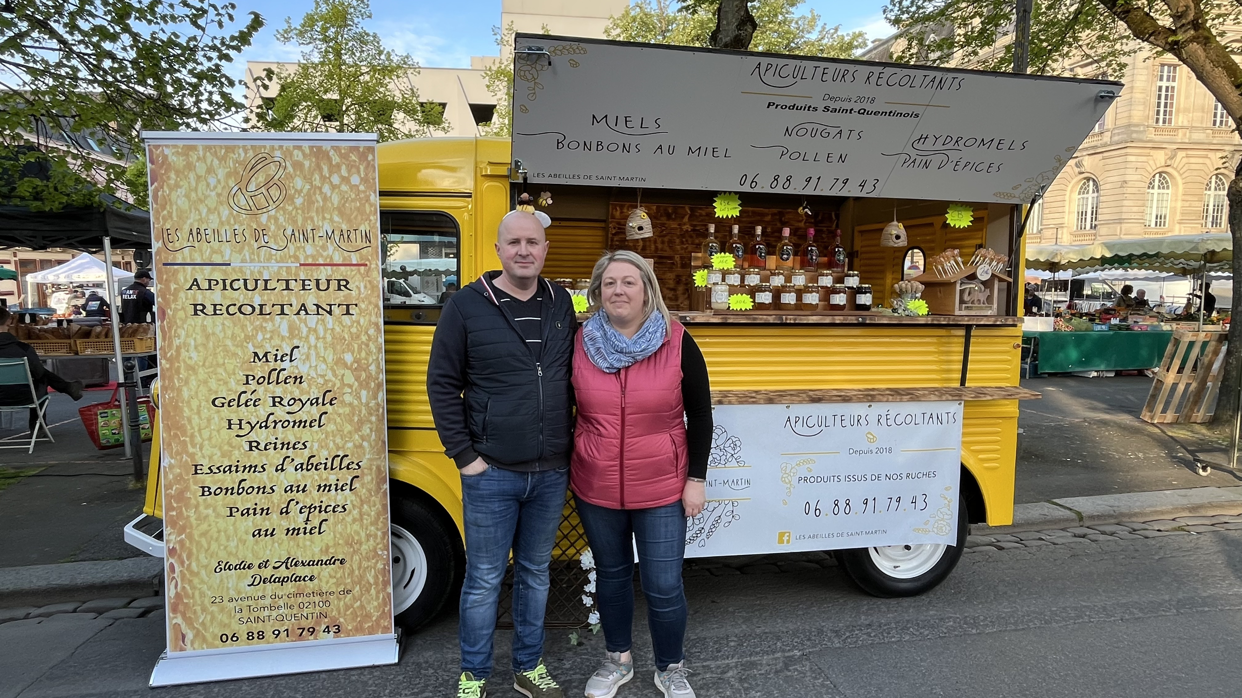 Les Abeilles de Saint-Martin butinent sur les hauteurs de Saint-Quentin