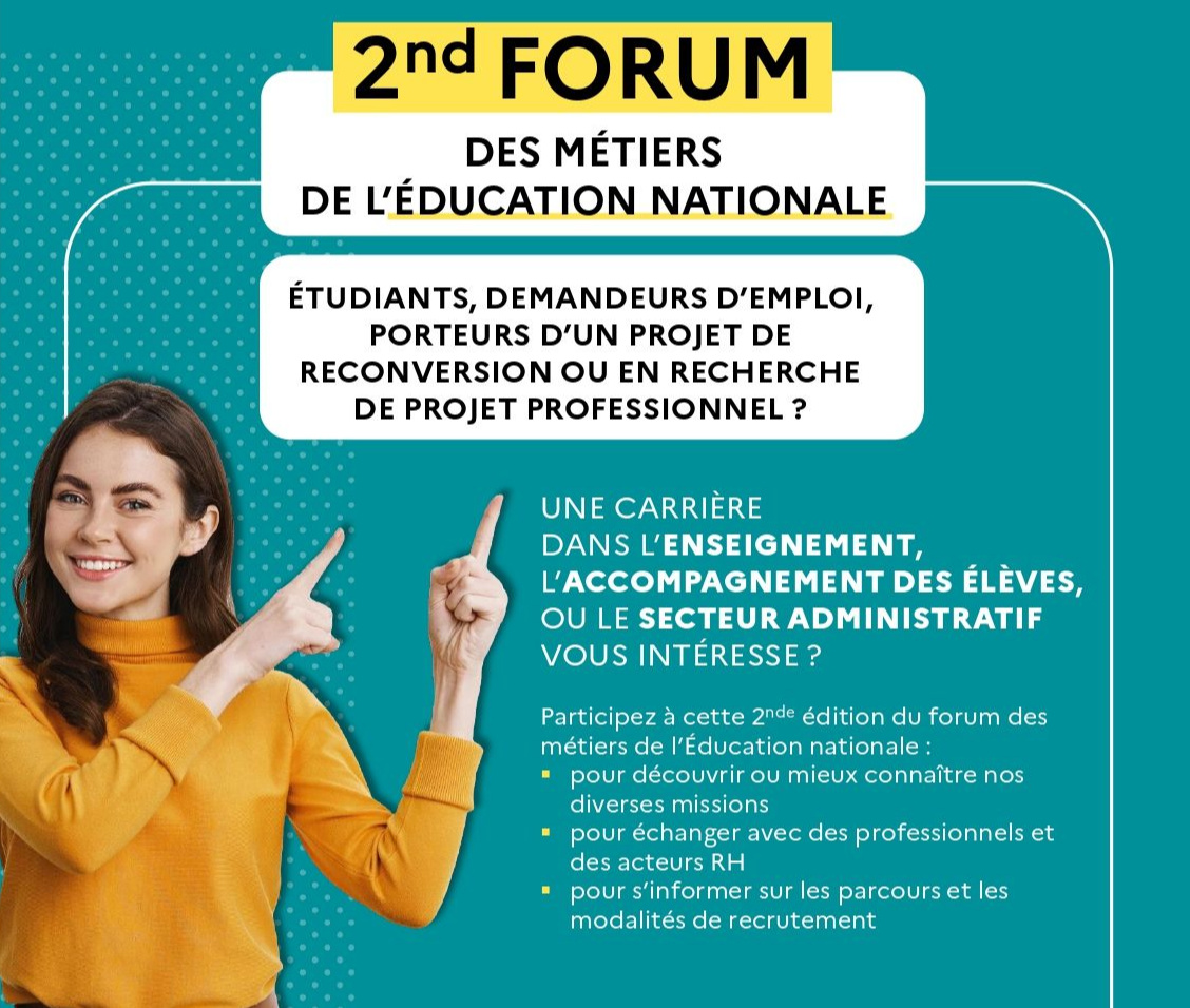 Forum des métiers de l’Éducation : Amiens ouvre ses portes aux futurs candidats