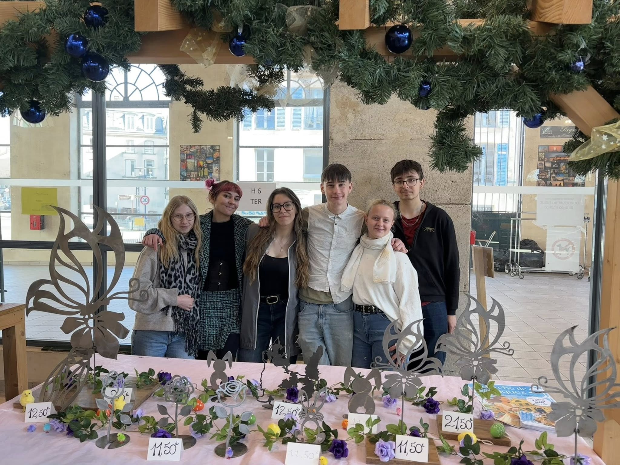 Verdun : des lycéens misent sur la vente de pièces métalliques pour financer leur atelier