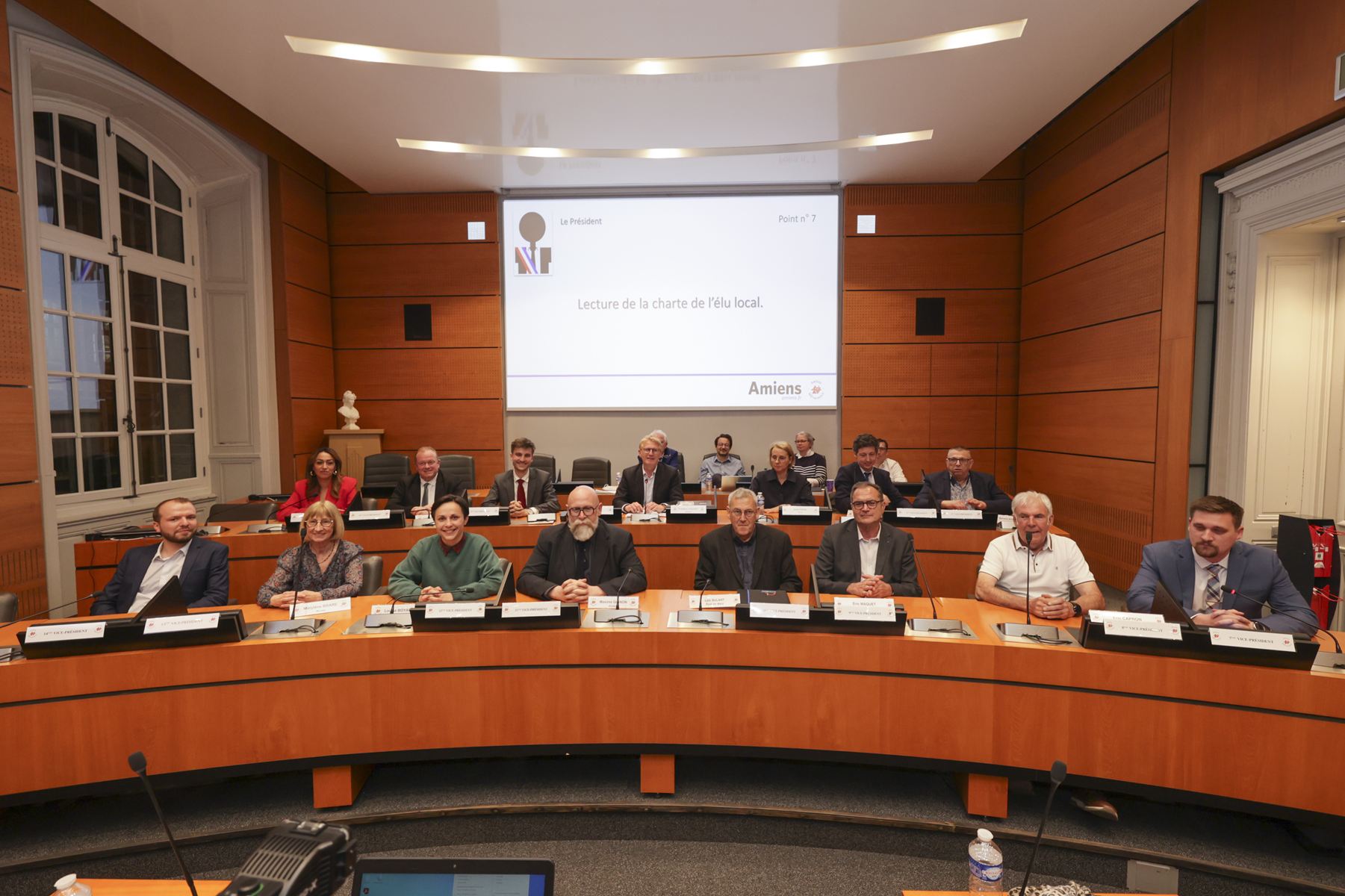 Frédéric Fauvet, nouveau président d'Amiens Métropole