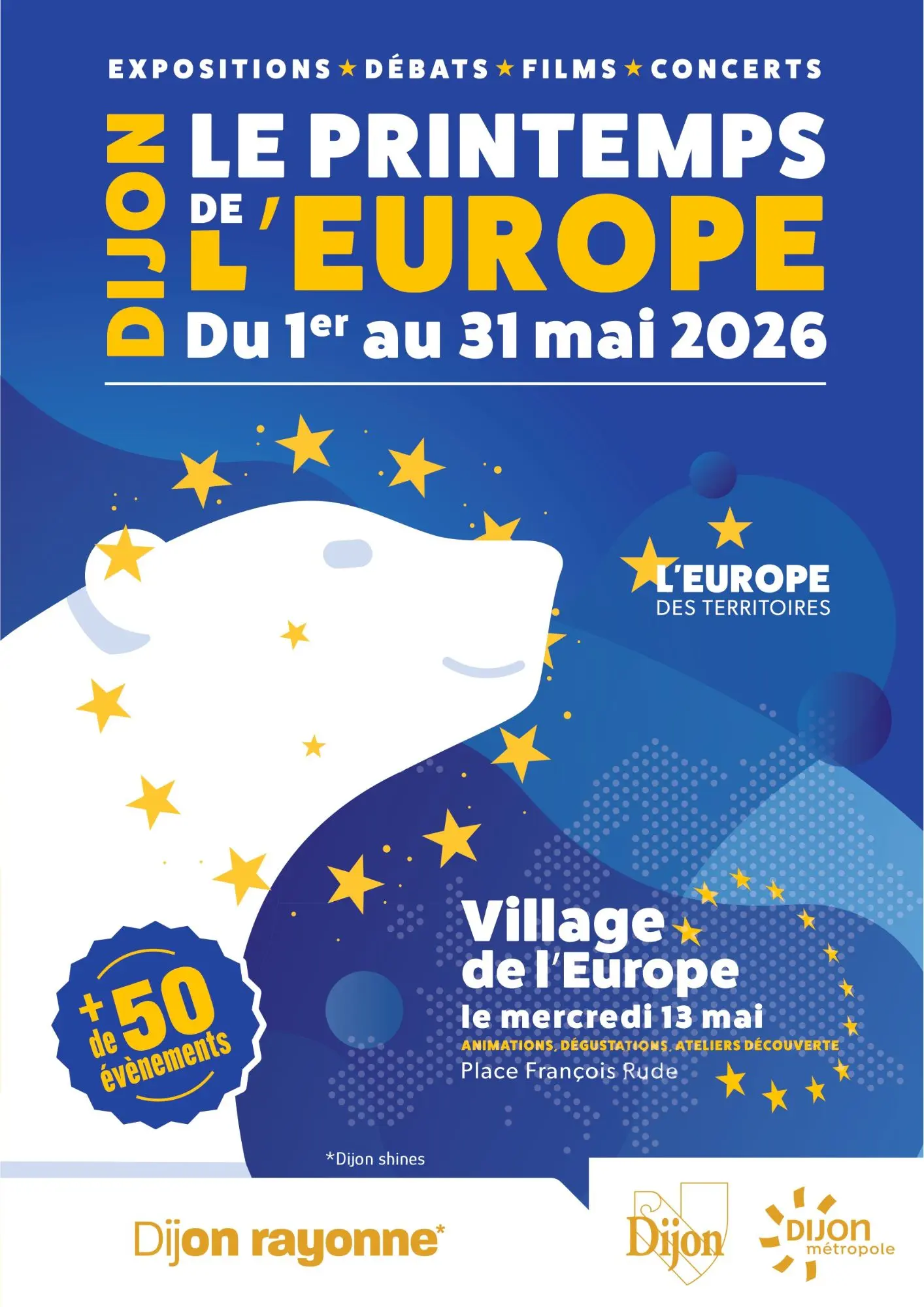 Printemps de l’Europe 2026 à Dijon : un mois de débats et d’animations autour des enjeux européens