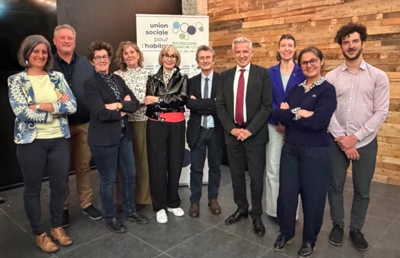 Logement social : Marie-Hélène Ivol élue à la présidence de l’USH Bourgogne Franche-Comté