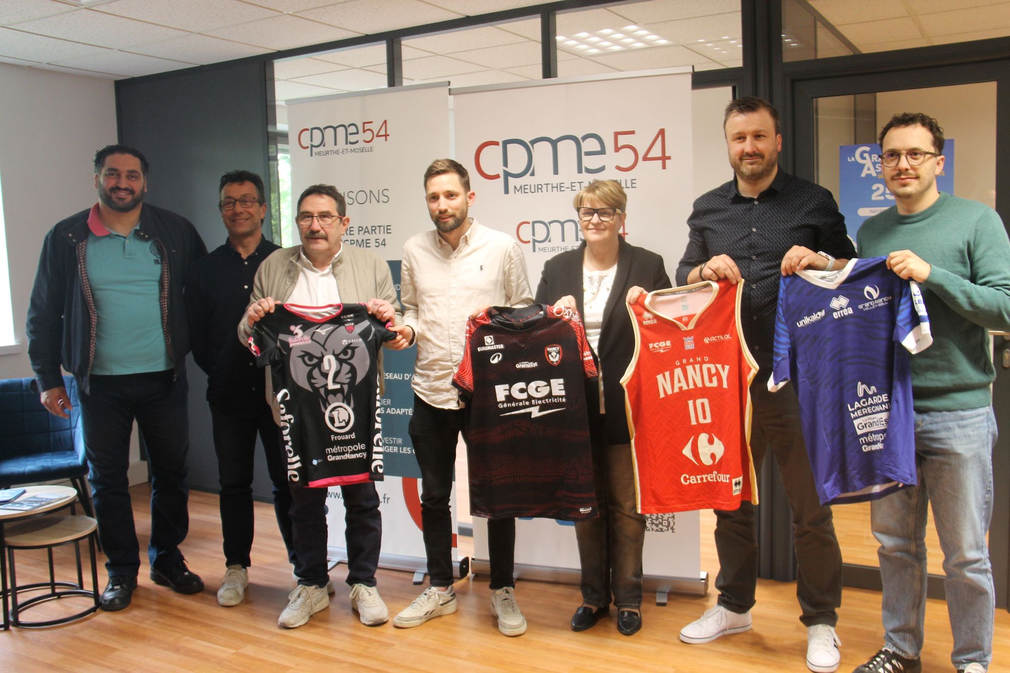 Villers-lès-Nancy : la CPME 54 lance son pack Sport VIP avec quatre clubs pros de l’agglomération nancéienne