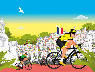 Mâcon se prépare à accueillir le Tour de France Femmes 2026