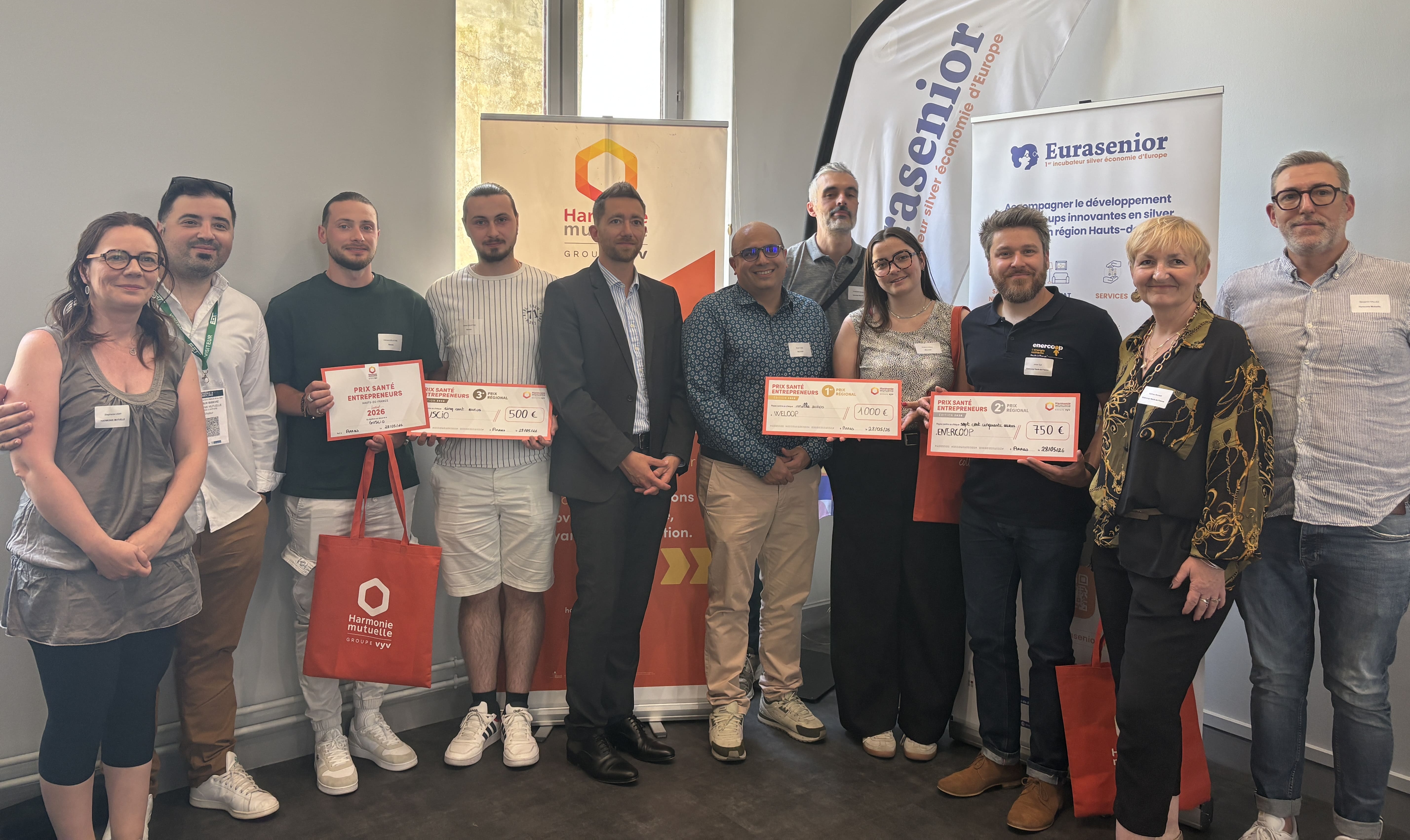 Prix Santé Entrepreneurs : des régionaux récompensés