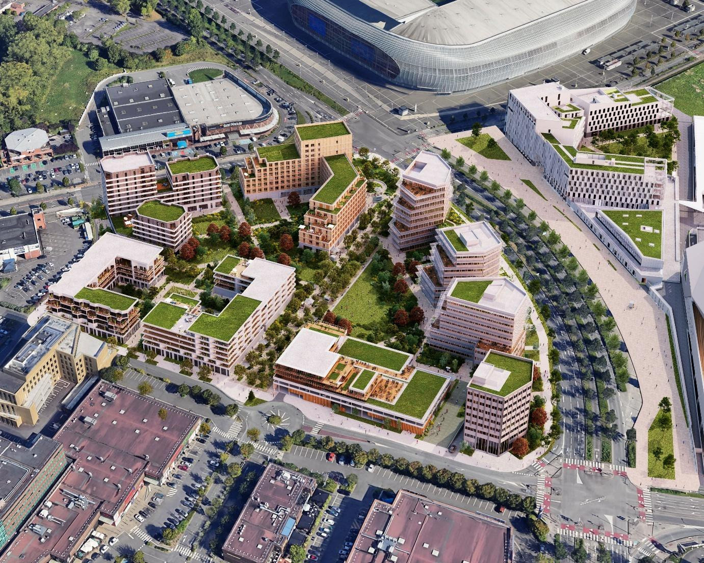 Villeneuve d’Ascq : Ceetrus et Aventim acquièrent 4 hectares de terrain pour lancer Novéa Parc