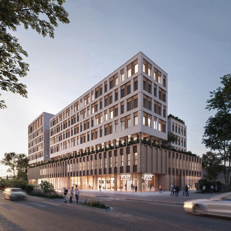 Rouen : un hypercampus de 9 400 m² transformera le quartier Flaubert
