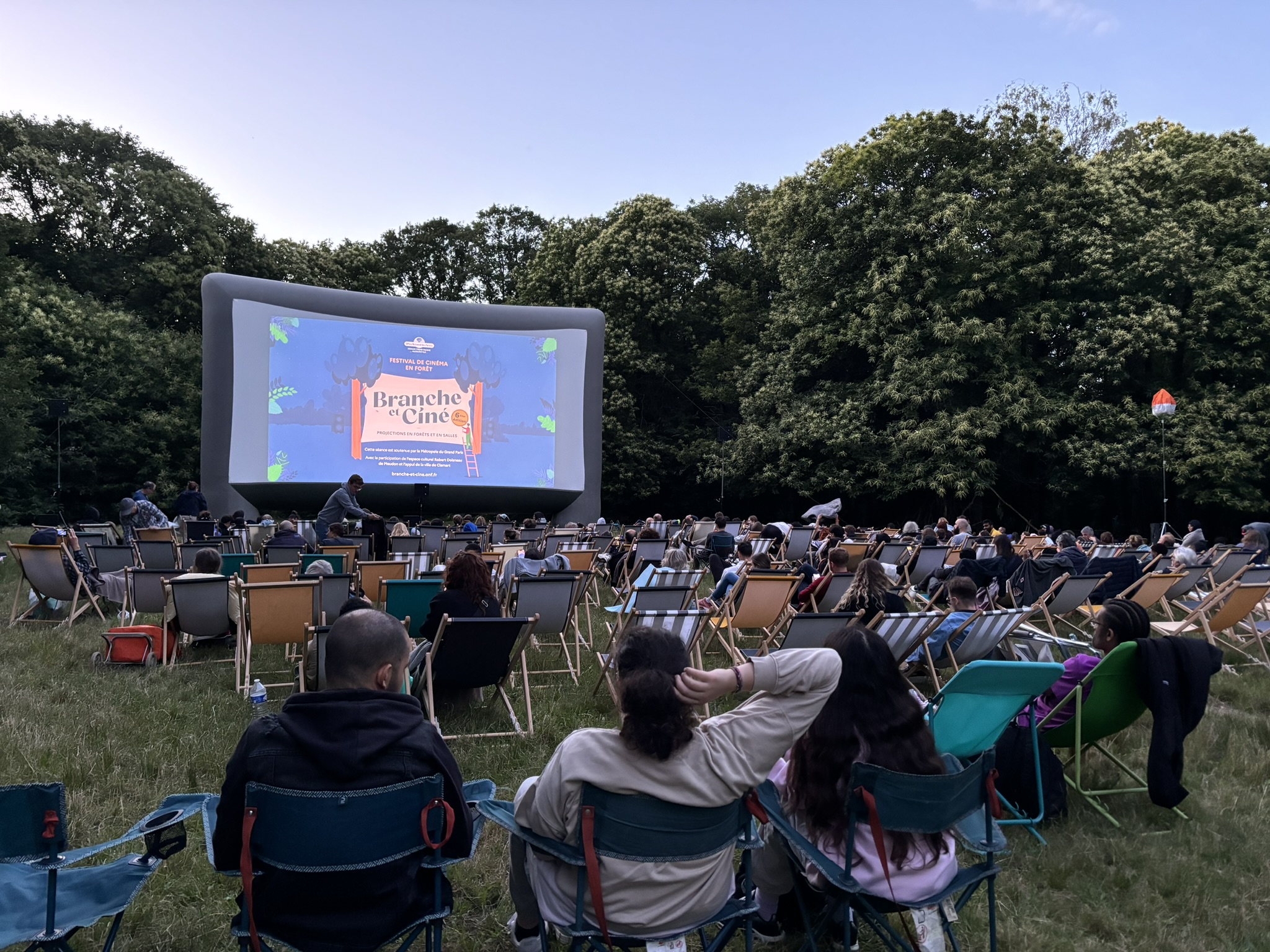Villers-Cotterêts : Des projections de films en forêt avec le festival Branche & Ciné