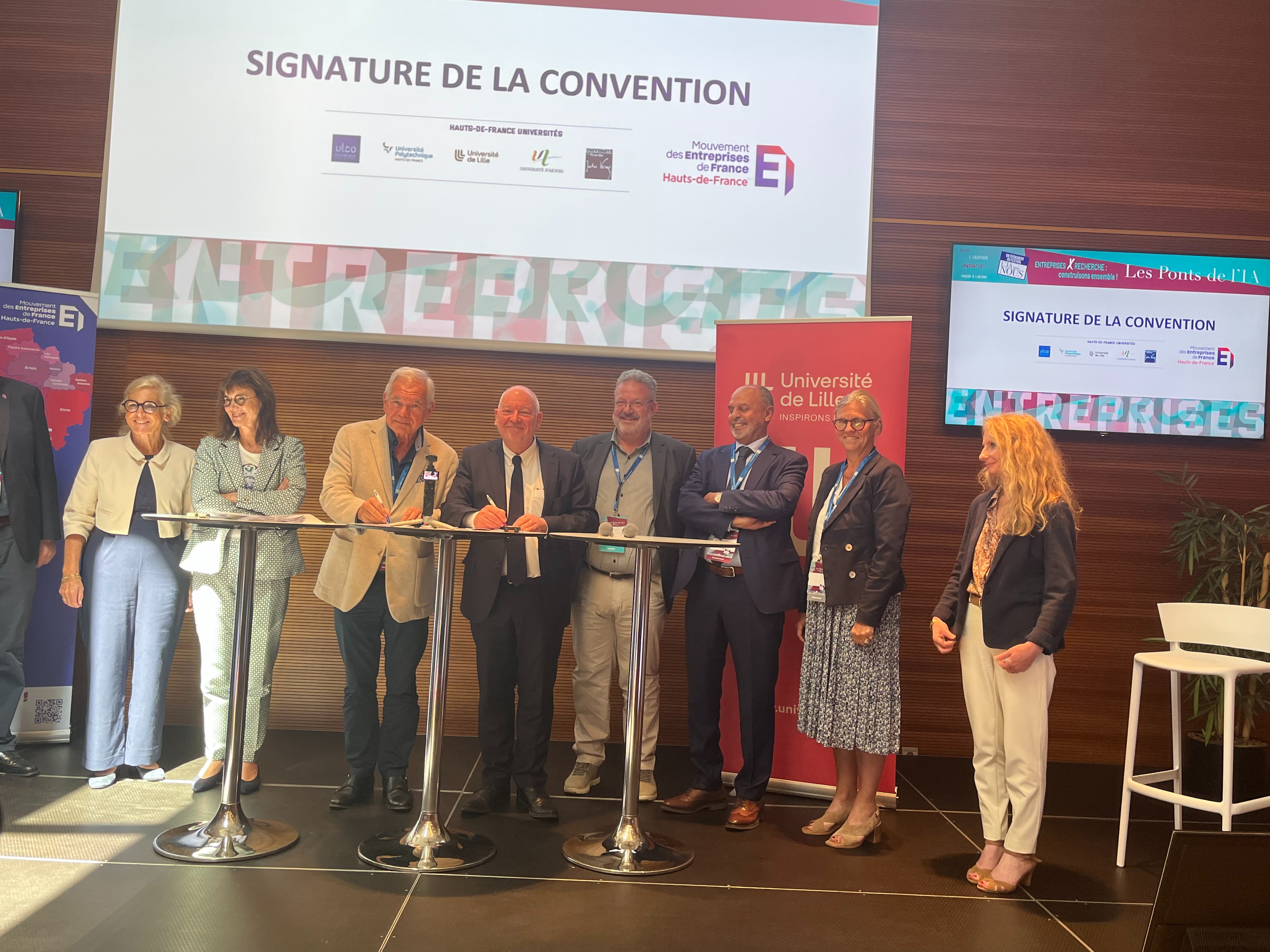 Le rapprochement entre le MEDEF et les universités officialisé dans les Hauts-de-France