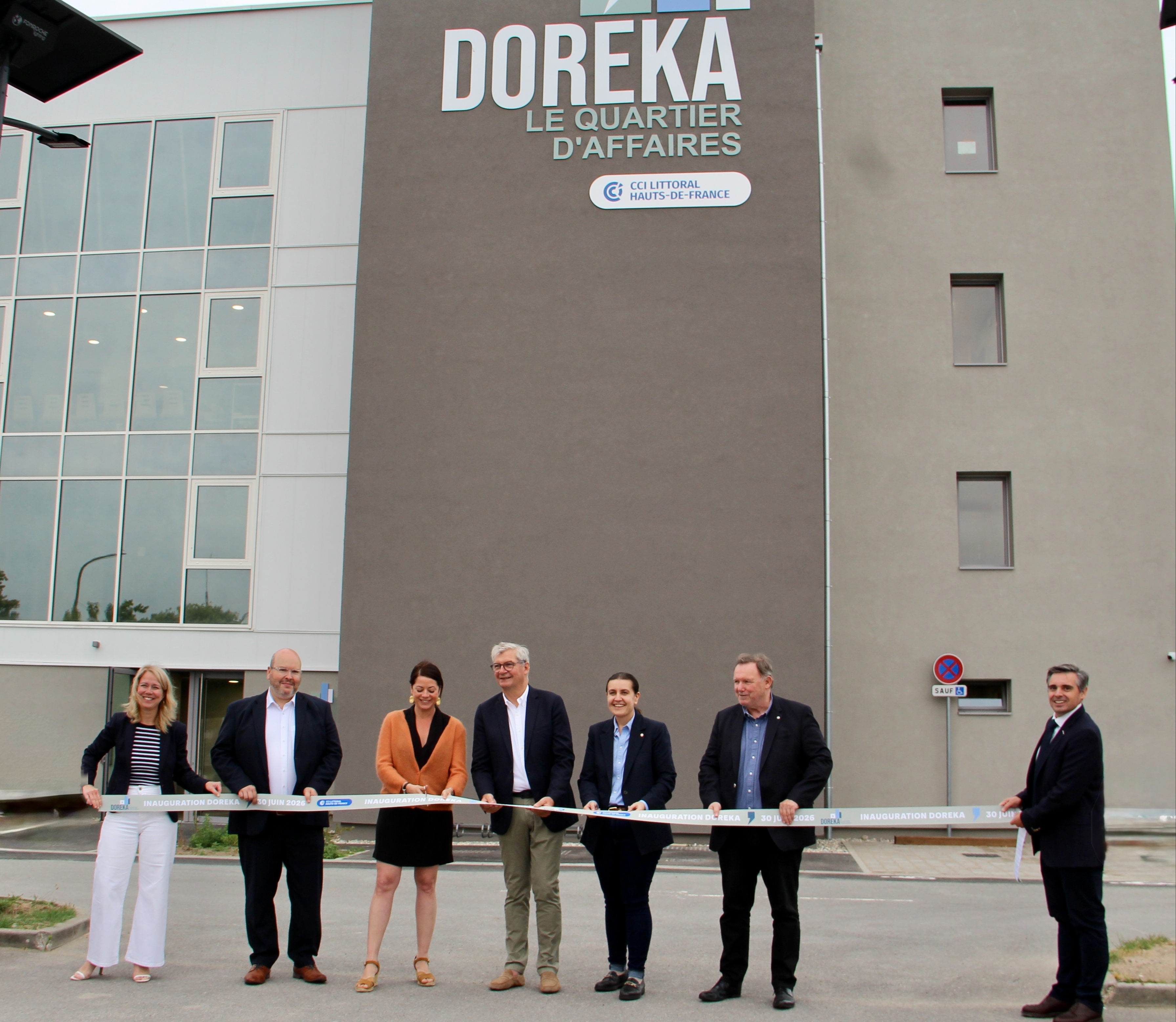Calais : la CCI Littoral Hauts-de-France inaugure son immeuble tertiaire DOREKA