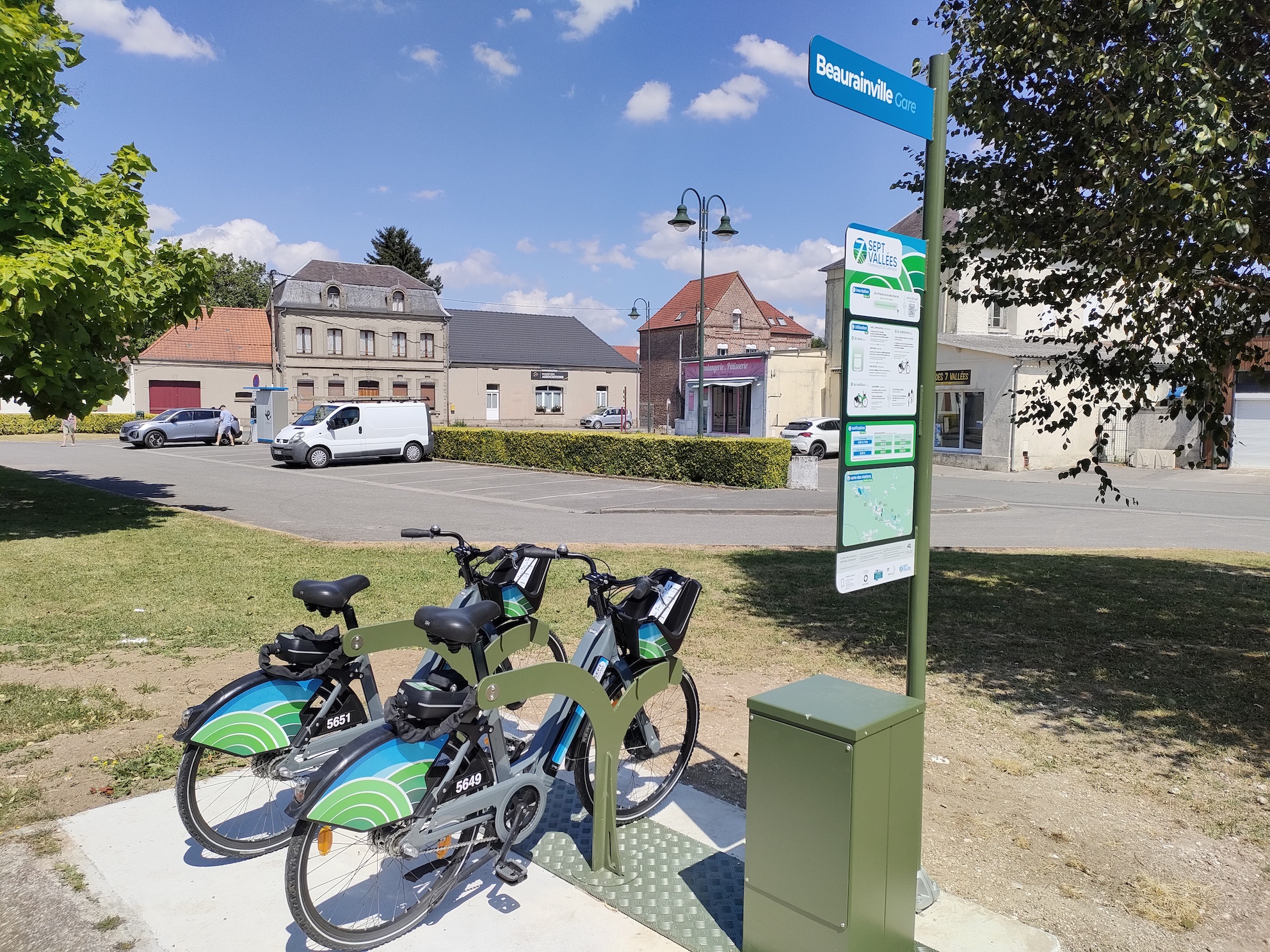 7 Vallées : le pari du vélo électrique en libre-service