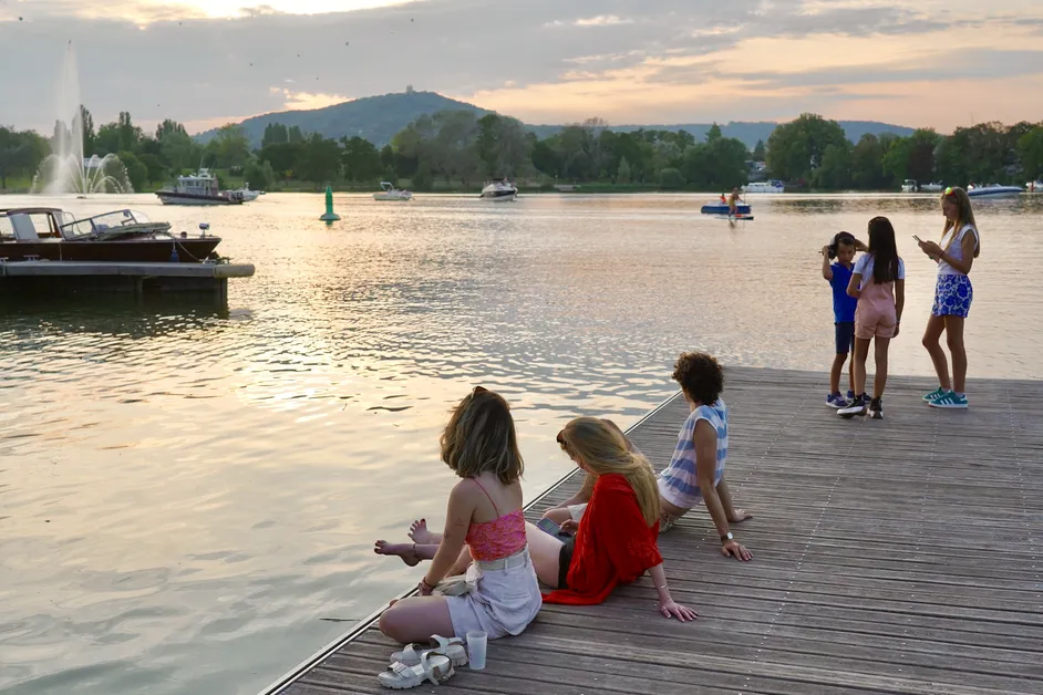 Le Plan d'eau de Metz, un concentré d'activités au cœur de la ville