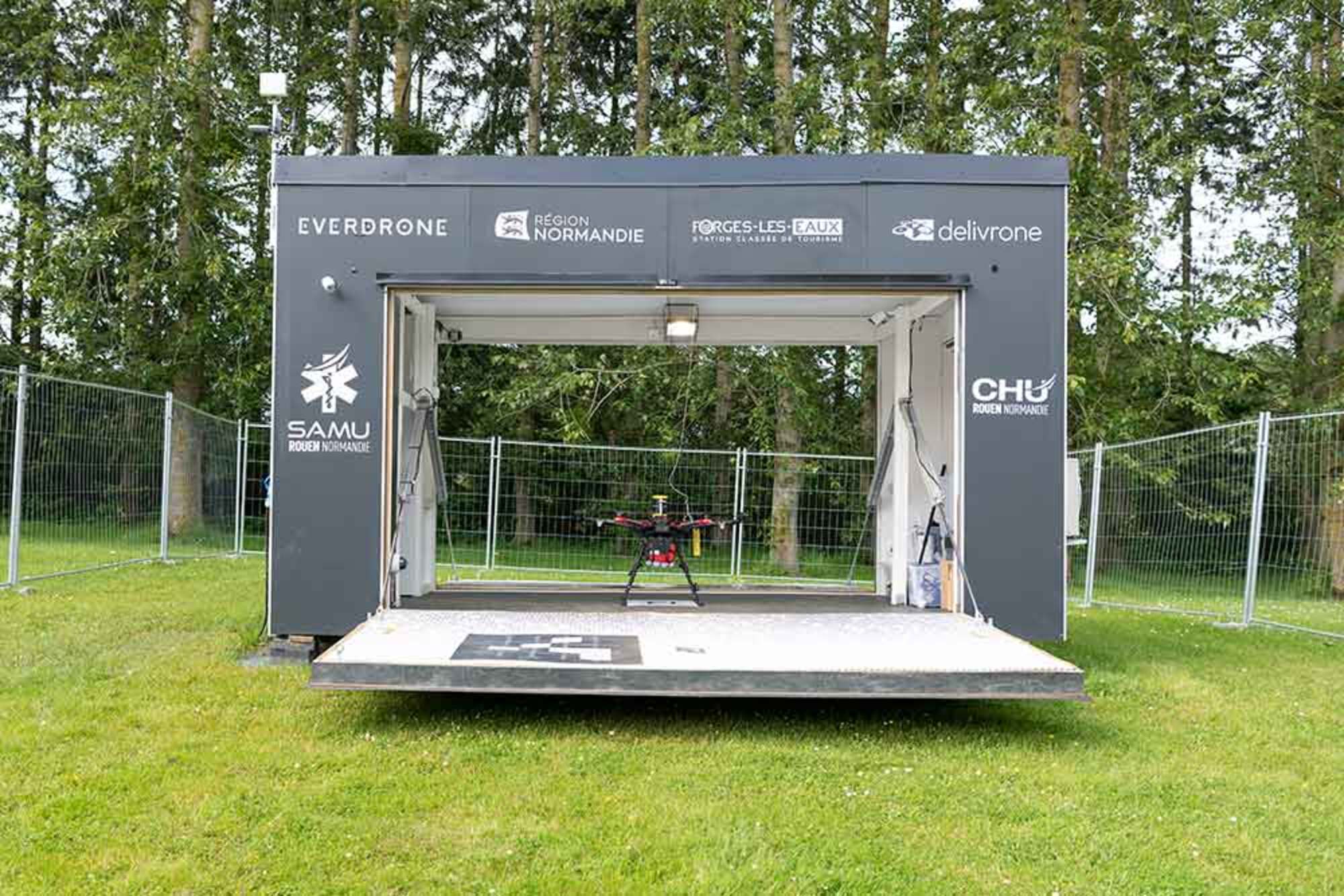 Le CHU de Rouen déploie son drone médical d’urgence