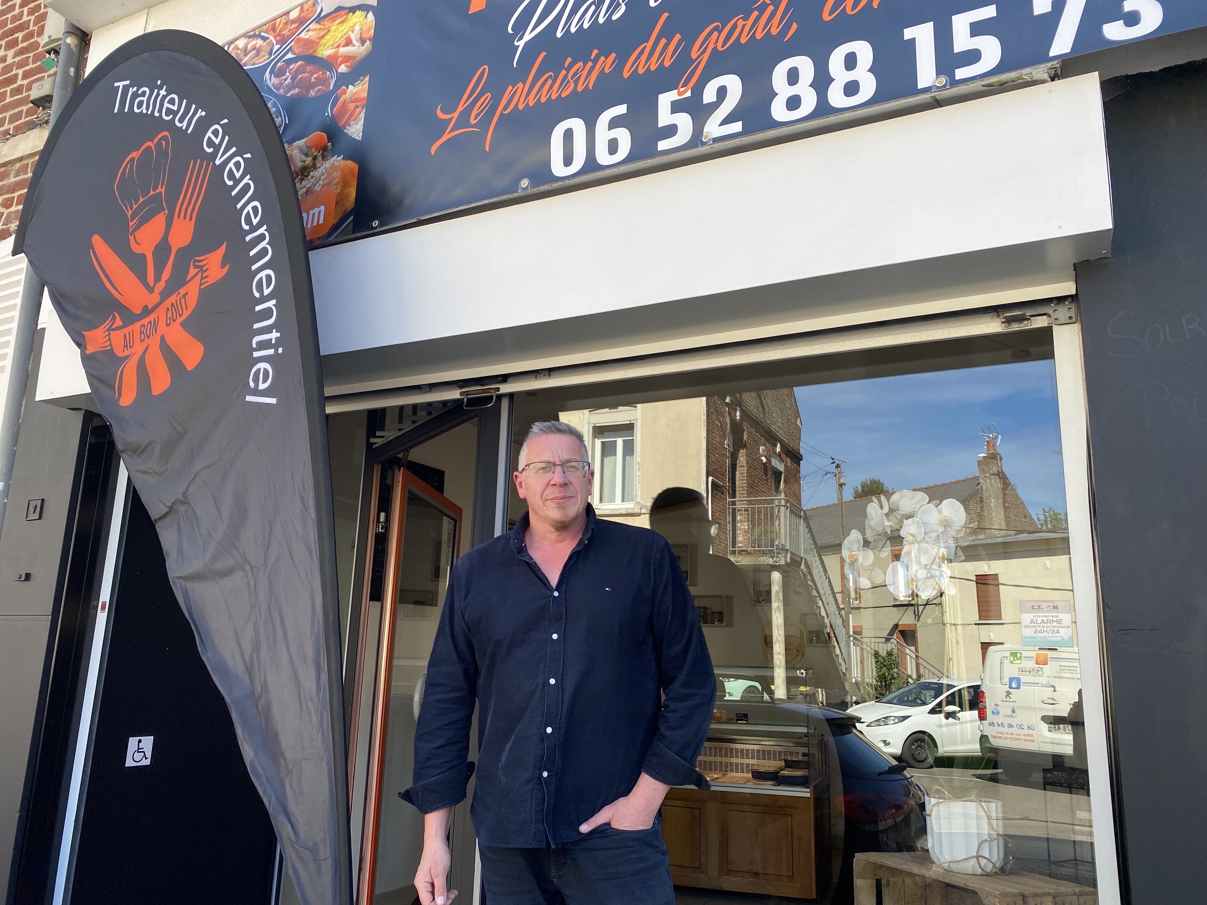 Corbie : le traiteur Au bon gout ouvre son point de vente