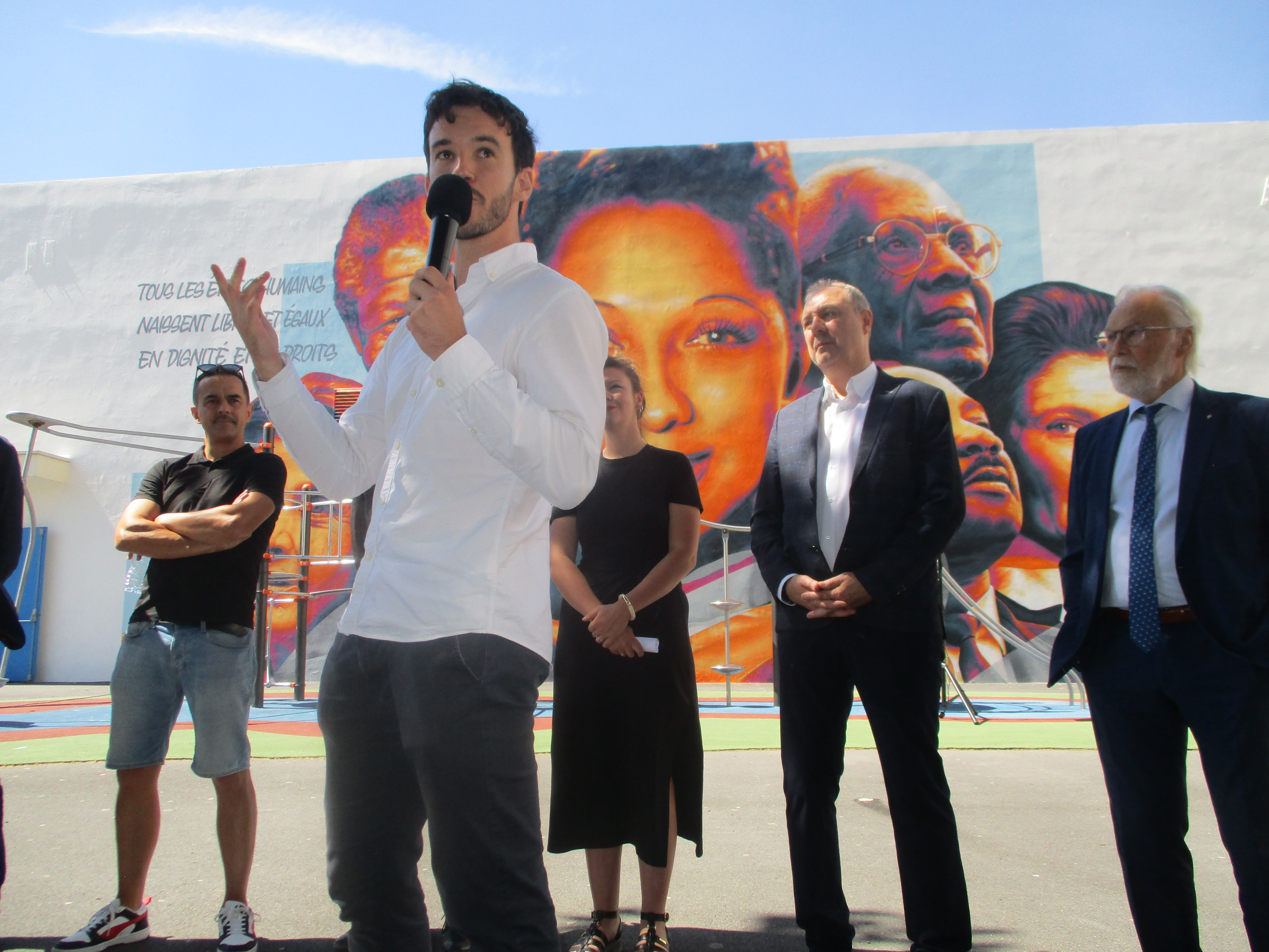 Une fresque contre le racisme et l’antisémitisme à Saint-Quentin, un appel à la tolérance