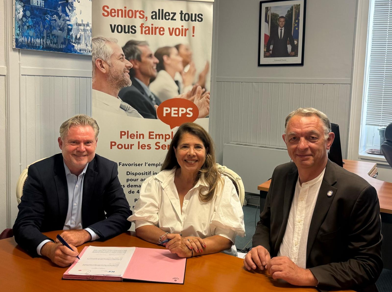 Tourcoing : ICF France et PEPS signent une convention en faveur de l'emploi