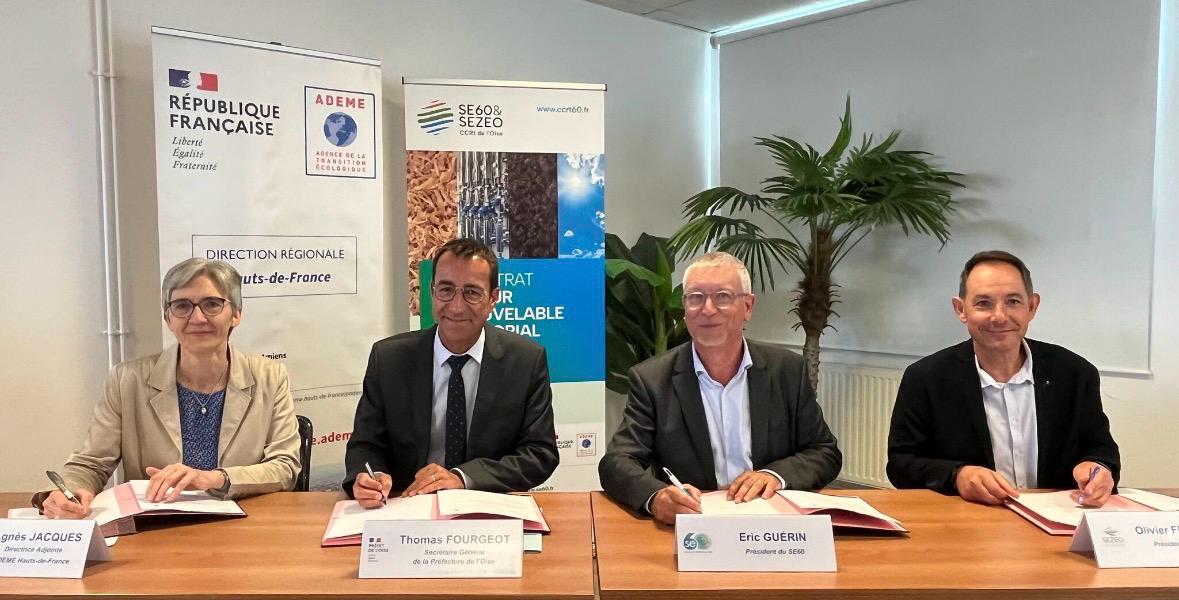 Transition énergétique : L'Oise accélère l'émergence de projets de chaleur renouvelable