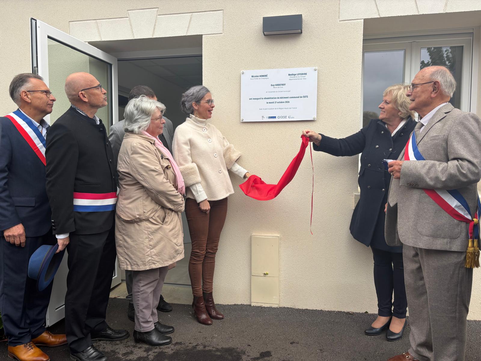 Cuts : le bâtiment communal est réhabilité avec l'ambition de devenir une maison médicale