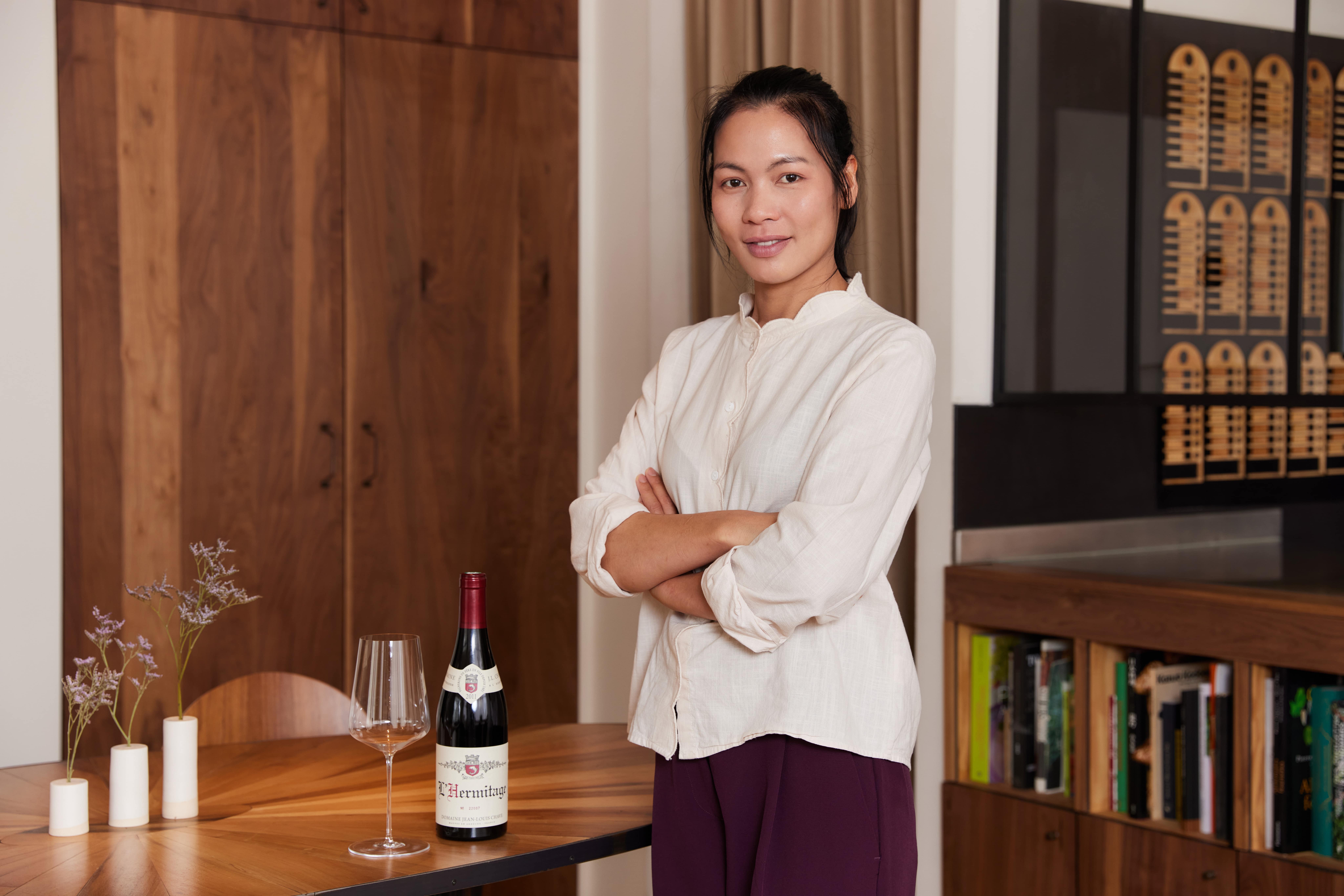 Nidta Robert, sommelière corps et âme à la tête d'Arborescence