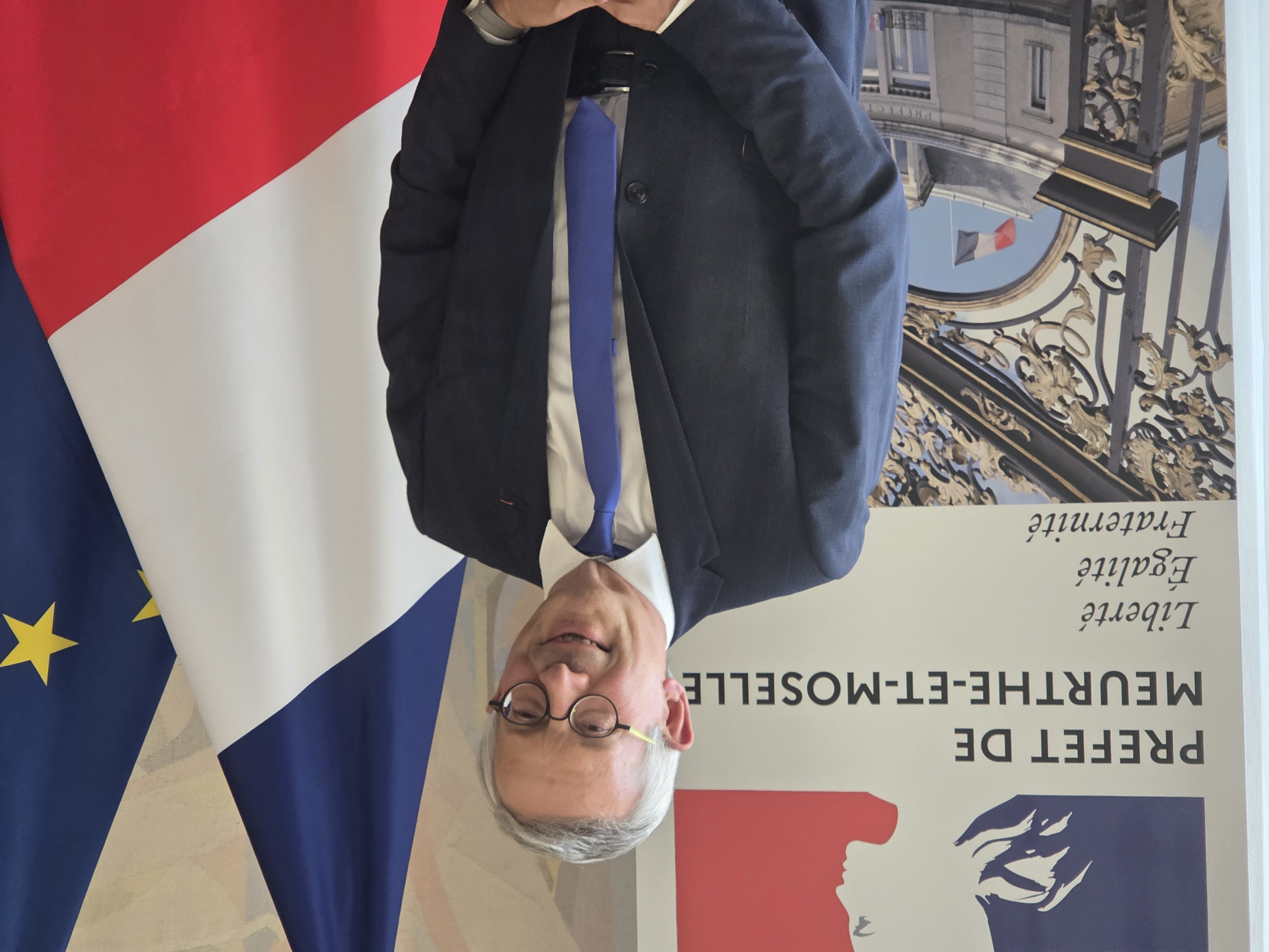 Yves Séguy fait ses premiers pas de préfet de Meurthe-et-Moselle