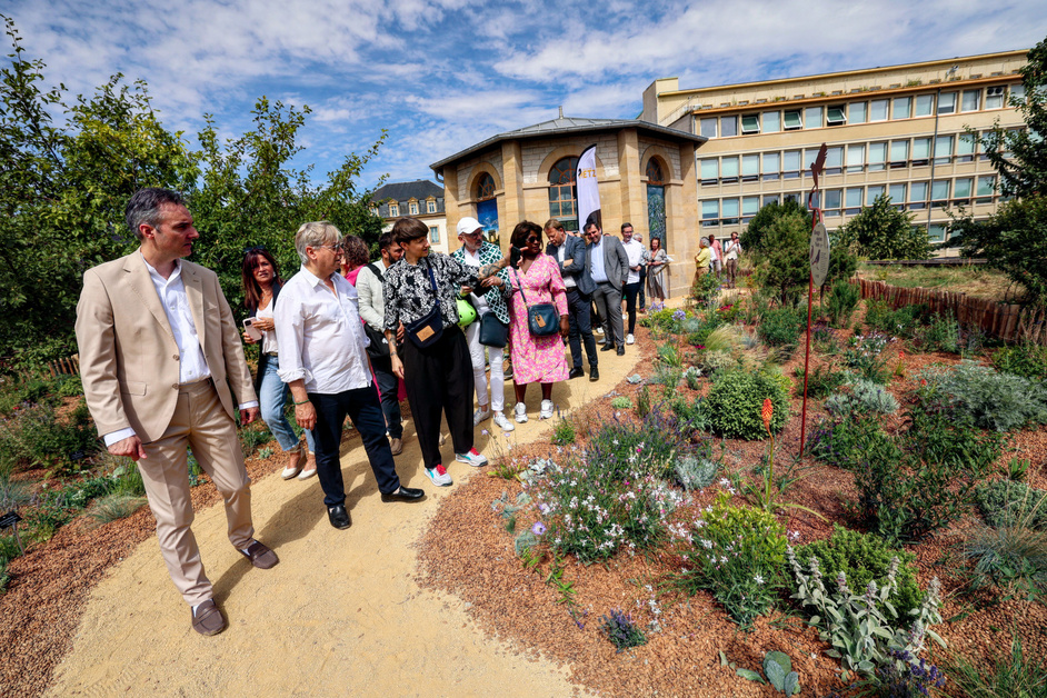 Le Jardin Suspendu du Cloître des Récollets est inauguré !