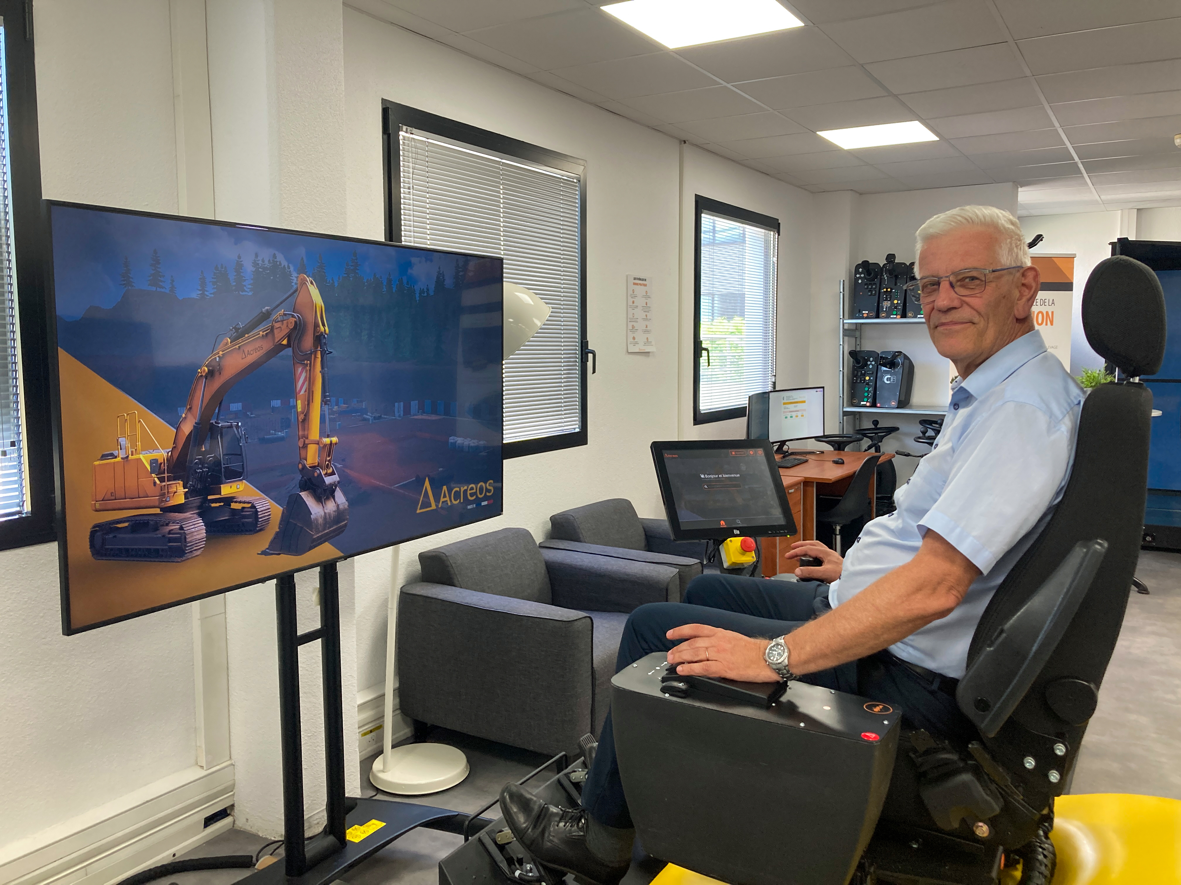 Déjà deux millions de personnes formées dans le monde sur les simulateurs Acreos