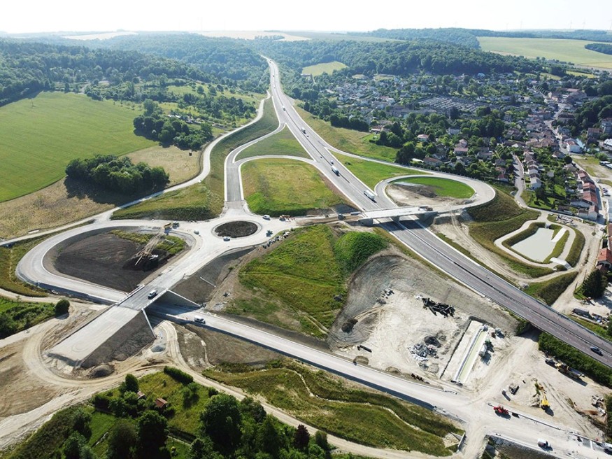 Un nouvel échangeur à Ligny-en-Barrois bientôt opérationnel 