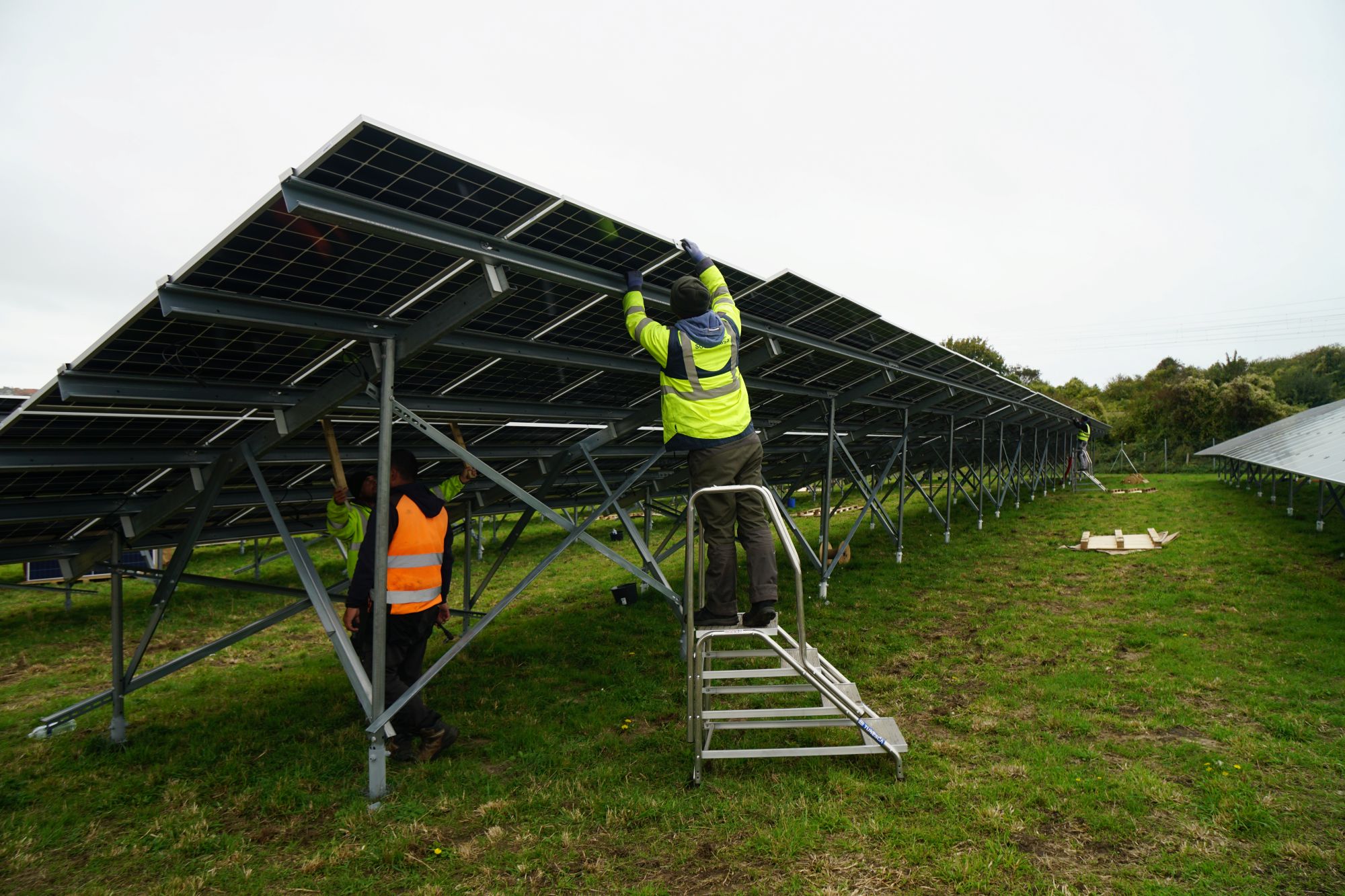 À Wimille, un parc solaire citoyen au sol voit le jour 