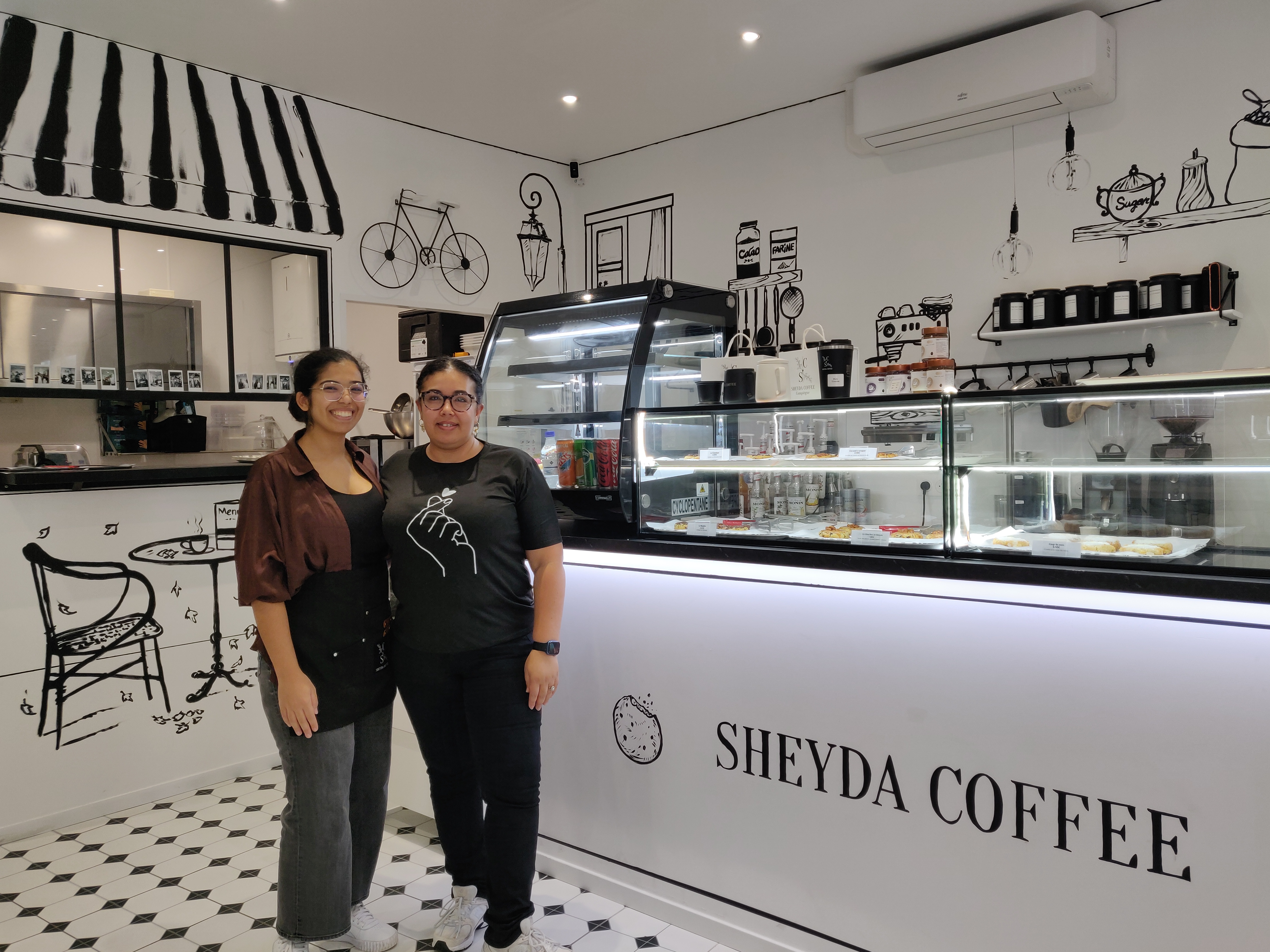 À Compiègne, Sheyda Coffee séduit avec son décor 2D et ses cookies maison