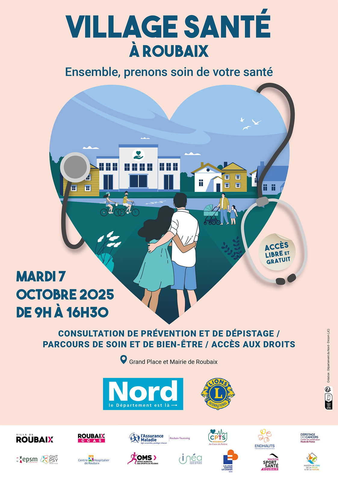 Roubaix accueille bientôt le Village Santé